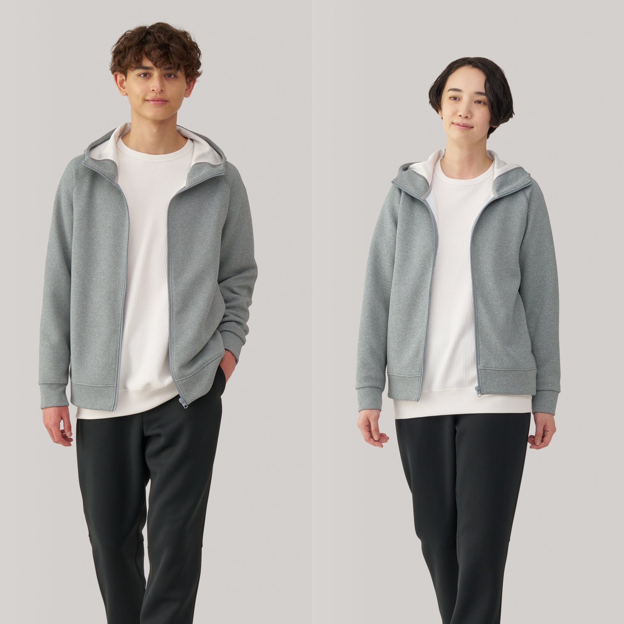Men's UV Protection Quick Dry Zip Hooded Sweatshirt