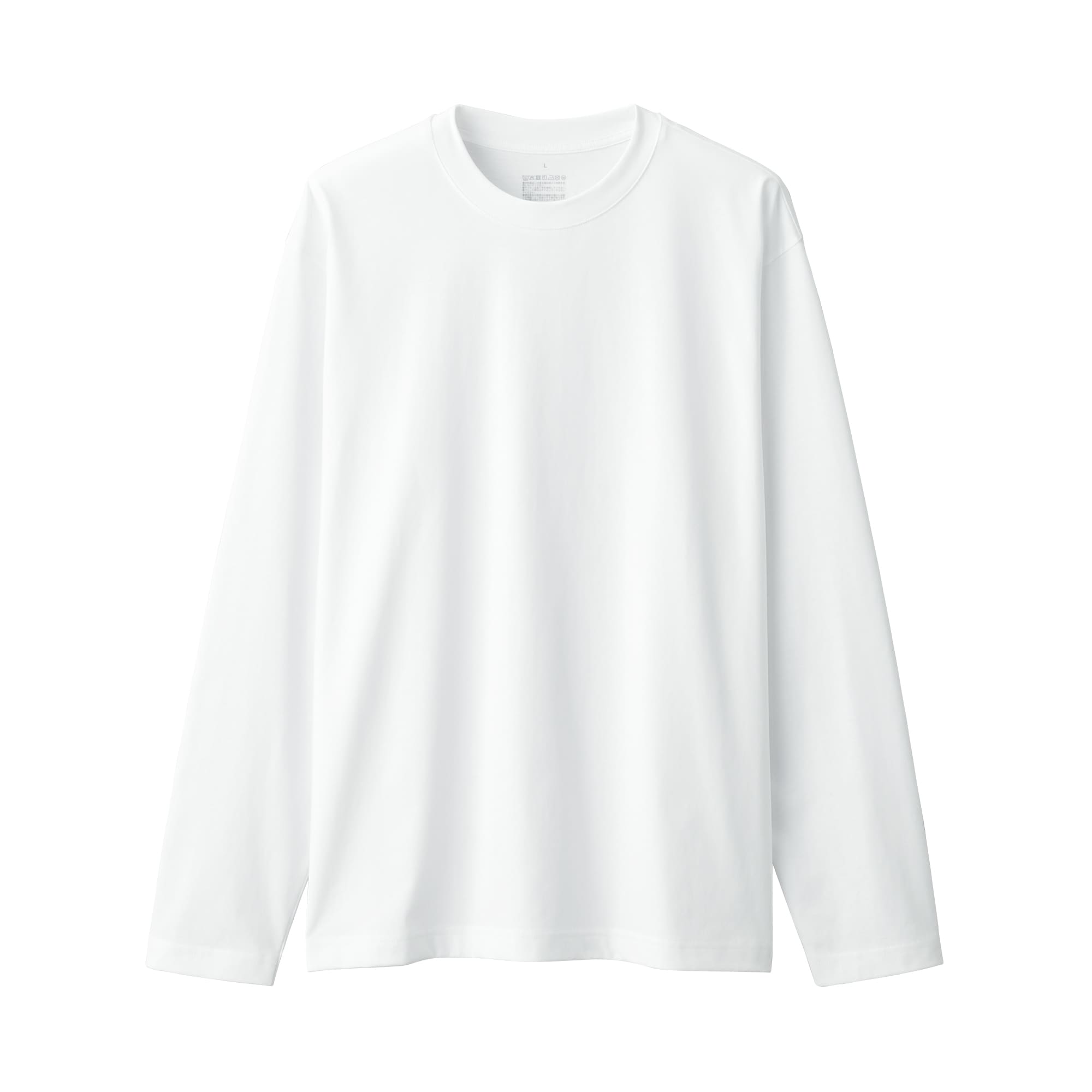 Men's Jersey Crew Neck Long Sleeve T-Shirt