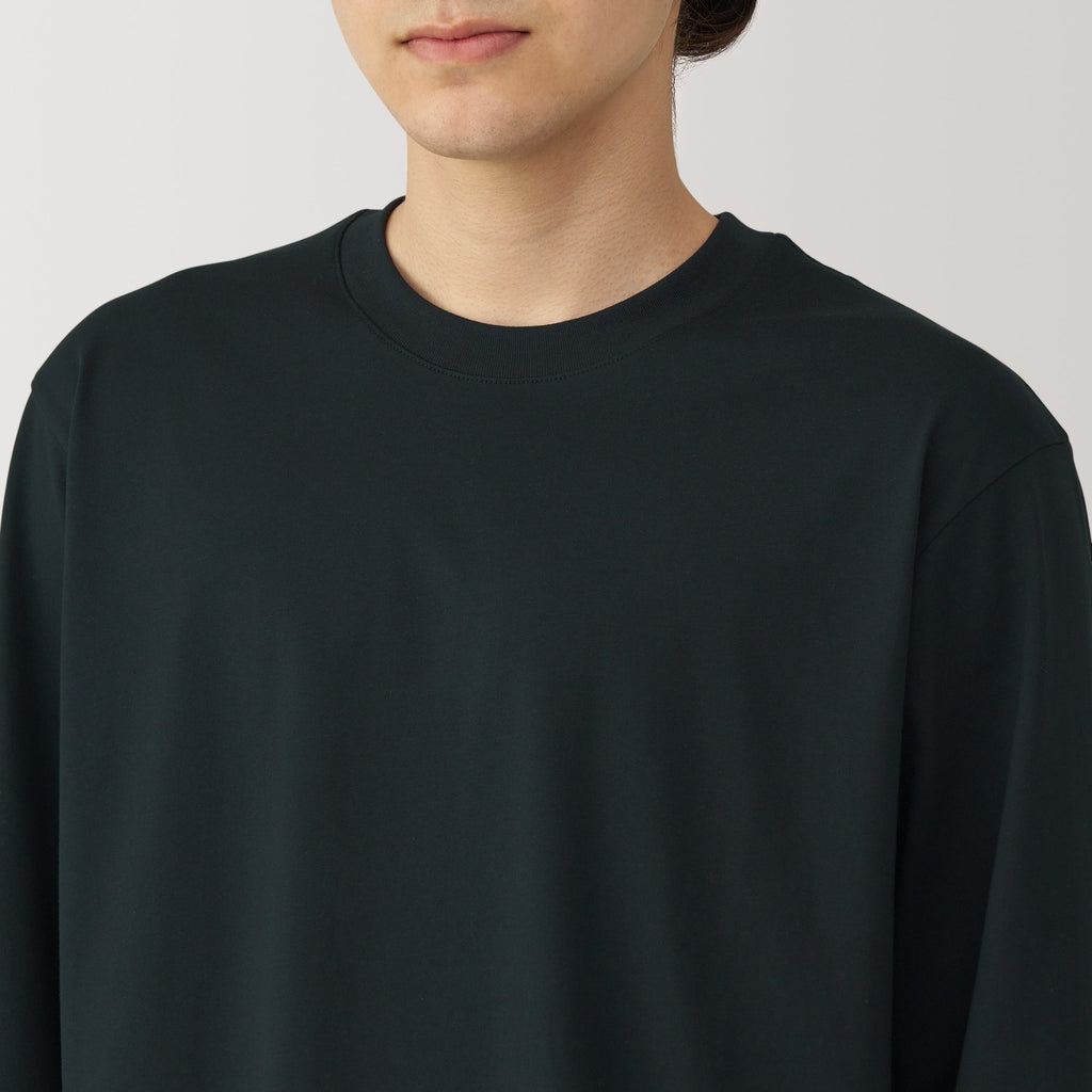 Men's Jersey Crew Neck Long Sleeve T-Shirt