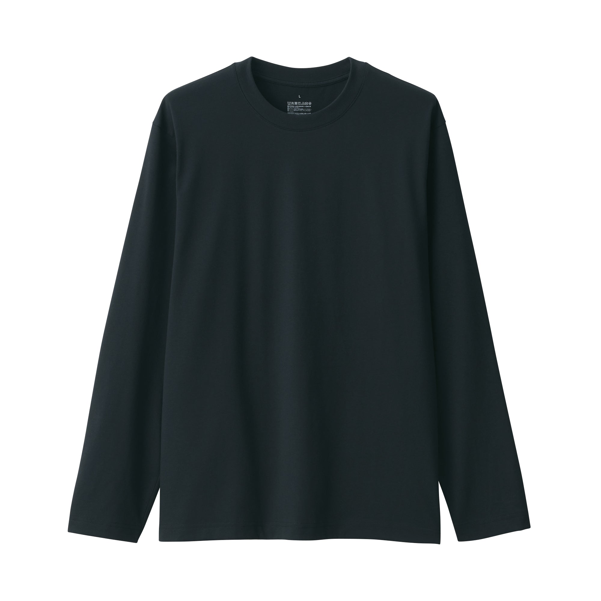 Men's Jersey Crew Neck Long Sleeve T-Shirt