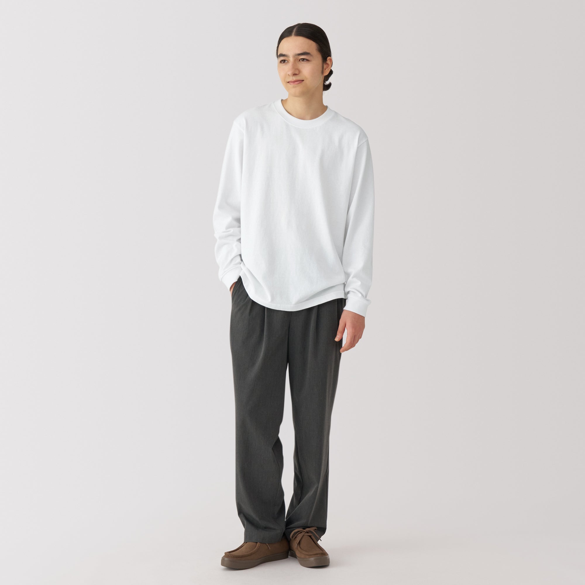 Men's Washed Heavy Weight Crew Neck T-Shirt