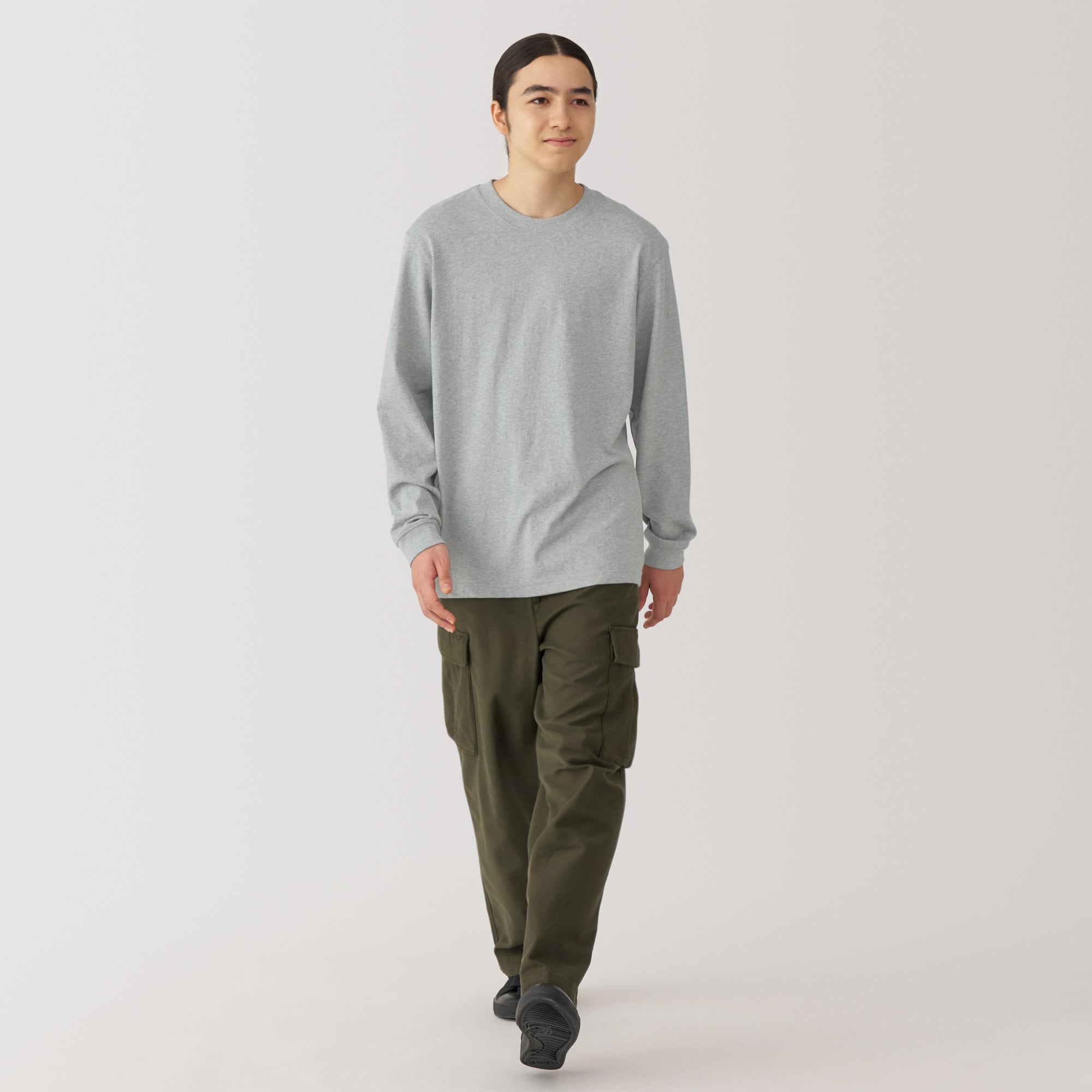 Men's Washed Heavy Weight Crew Neck T-Shirt