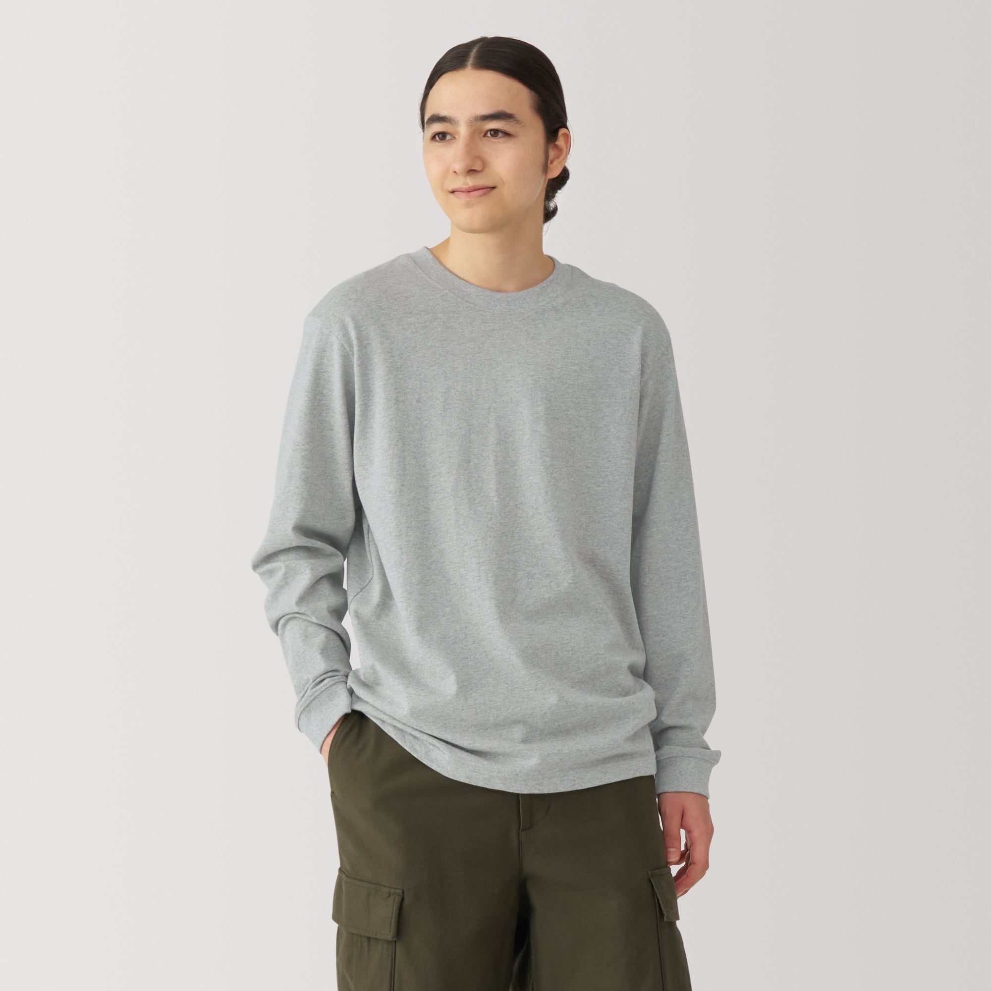 Men's Washed Heavy Weight Crew Neck T-Shirt
