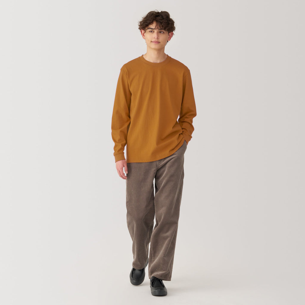 Men's Washed Heavy Weight Crew Neck T-Shirt
