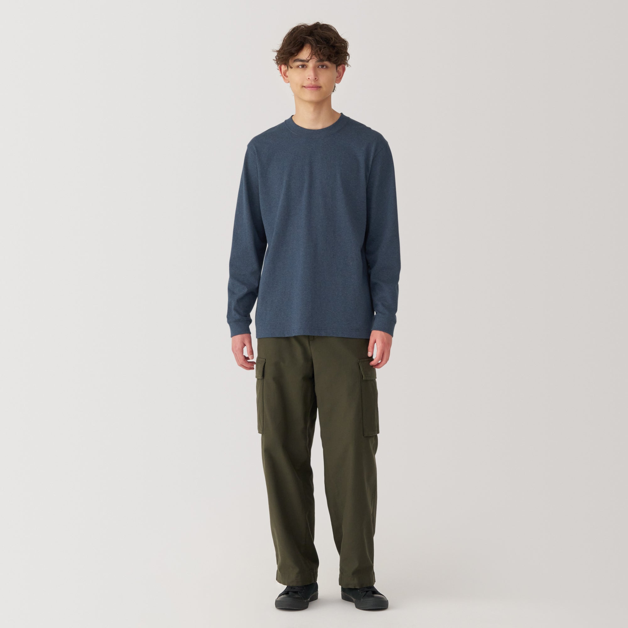 Men's Washed Heavy Weight Crew Neck T-Shirt