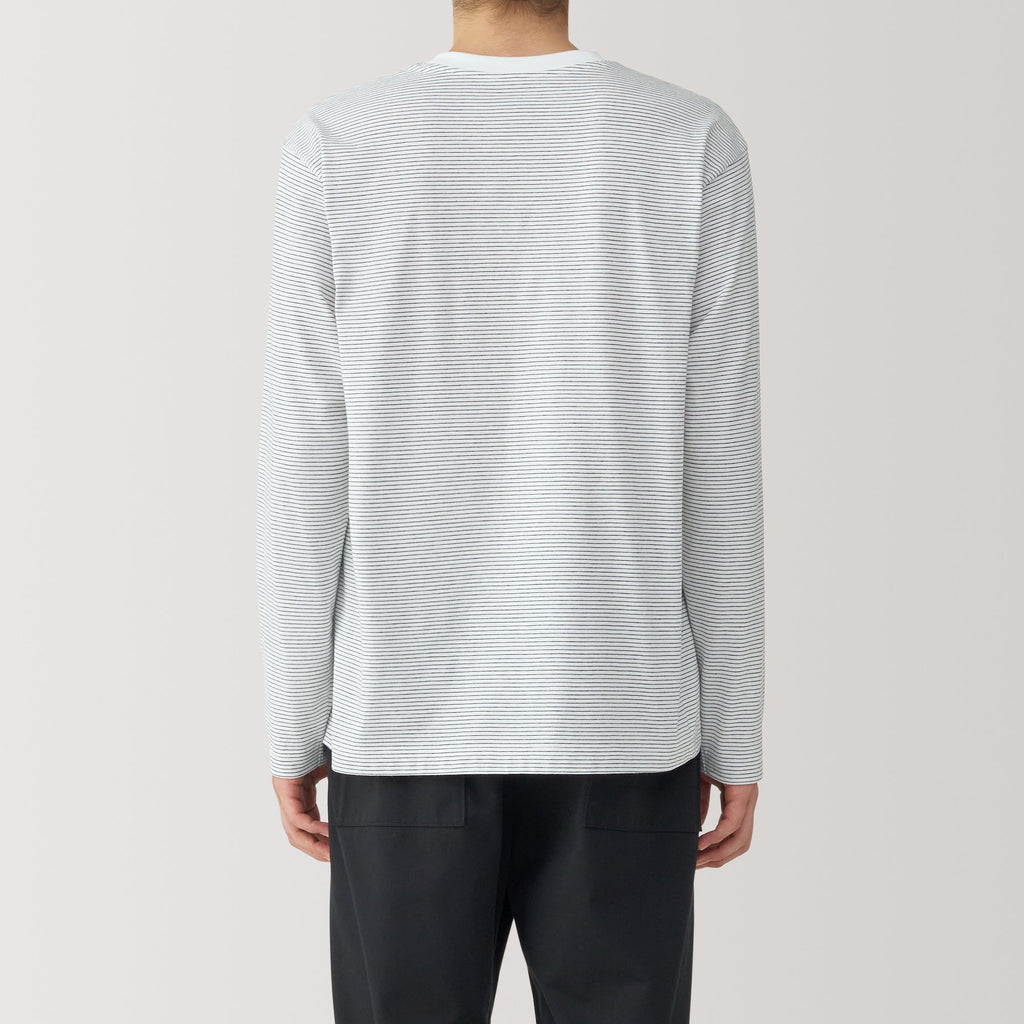 Men's Jersey Crewneck Striped T-Shirt