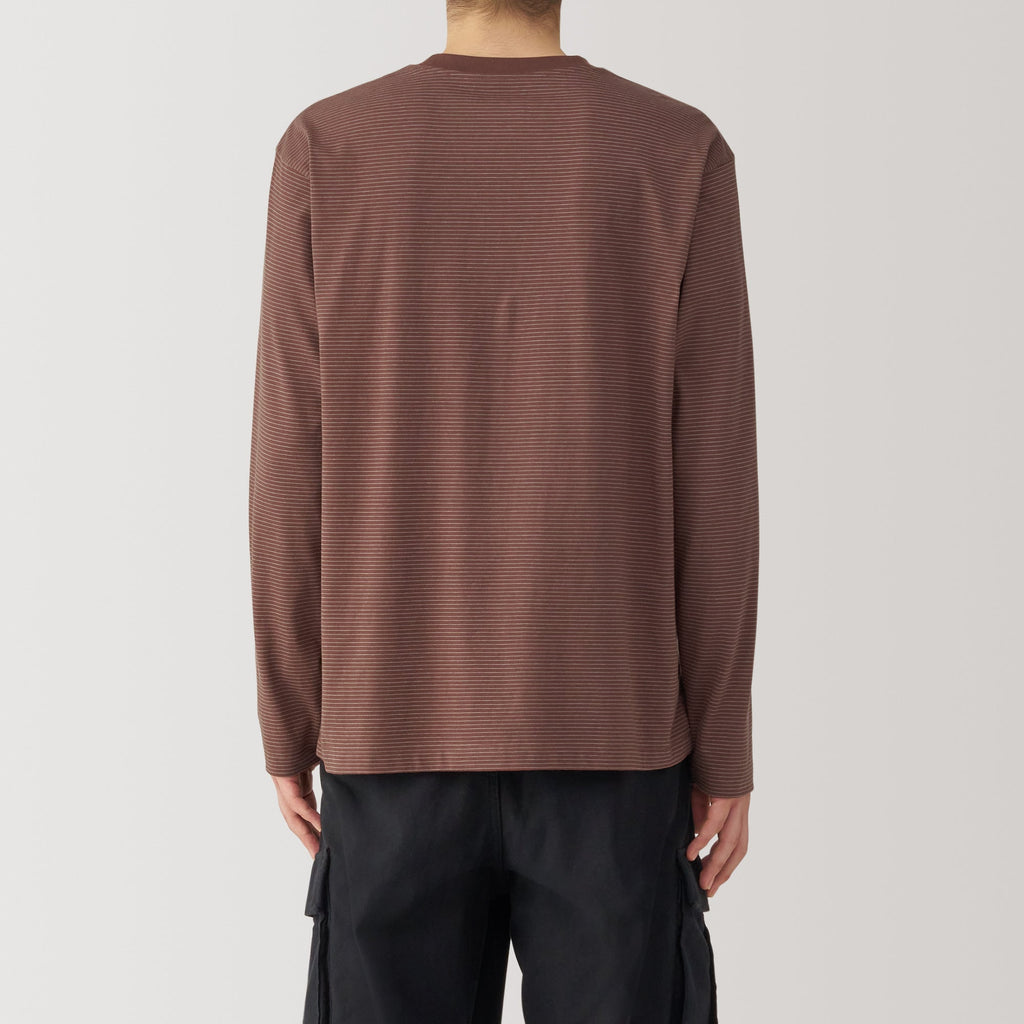 Men's Jersey Crewneck Striped T-Shirt