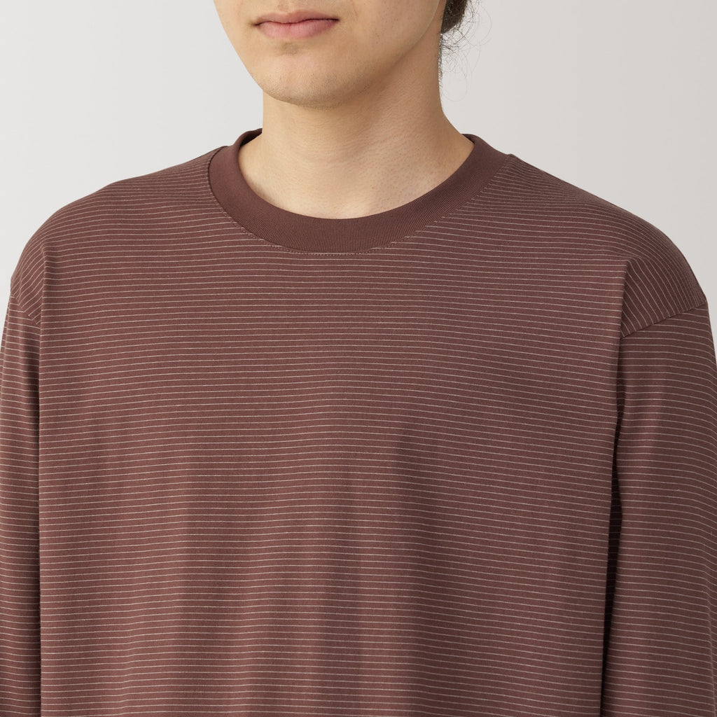 Men's Jersey Crewneck Striped T-Shirt