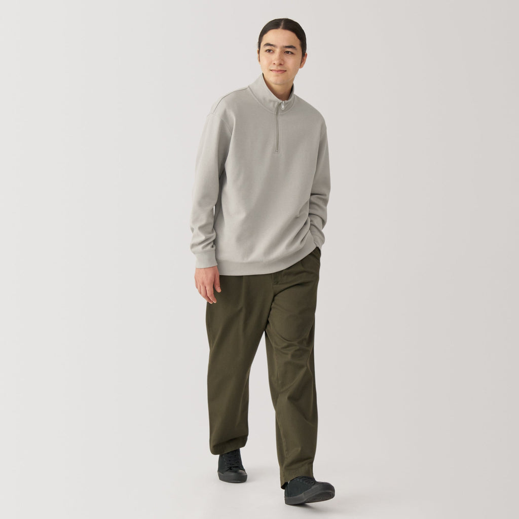 Men's Double Knit Half-Zip Pullover