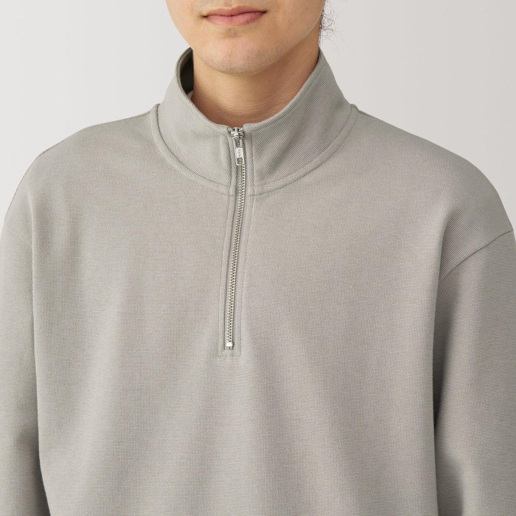 Men's Double Knit Half-Zip Pullover