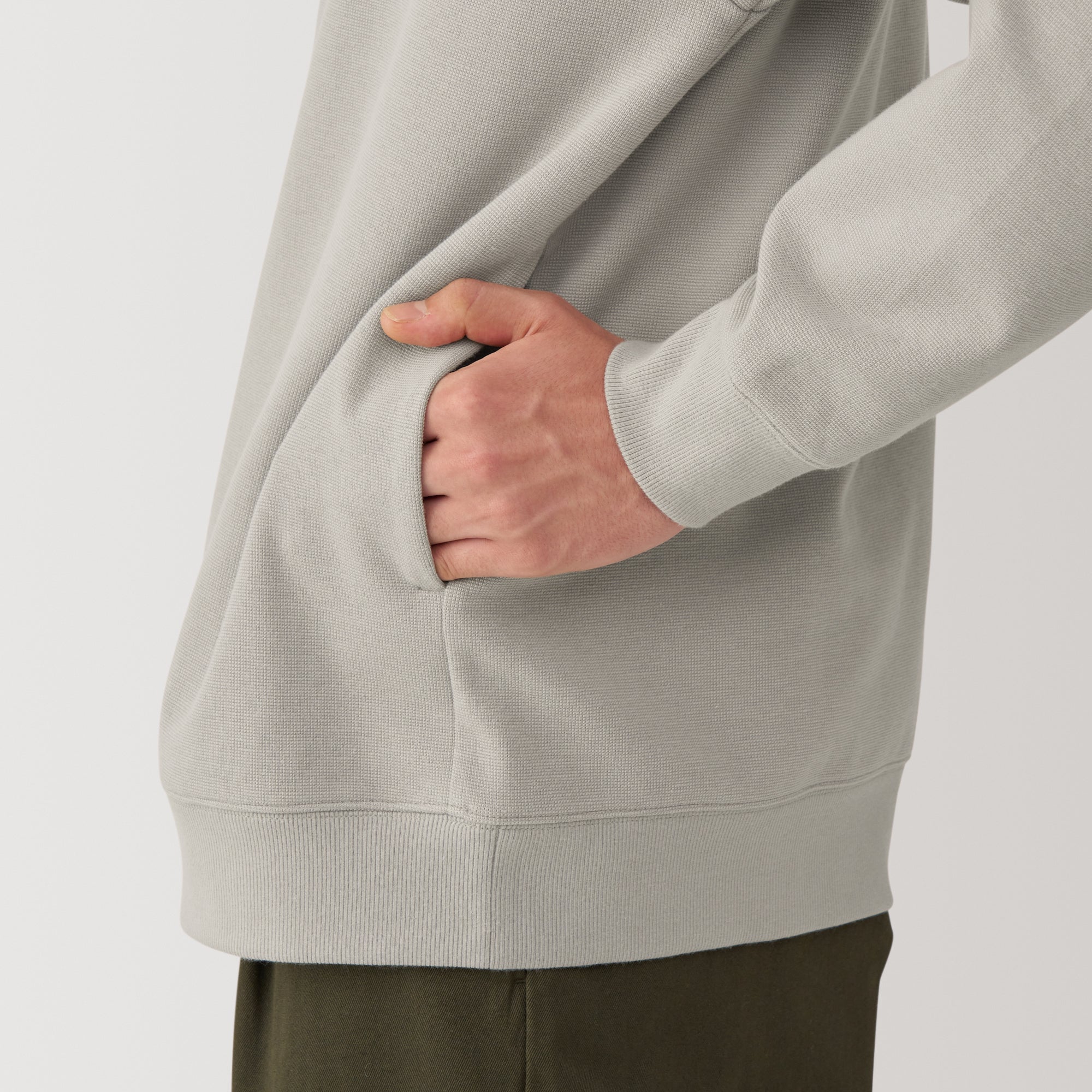 Men's Double Knit Half-Zip Pullover