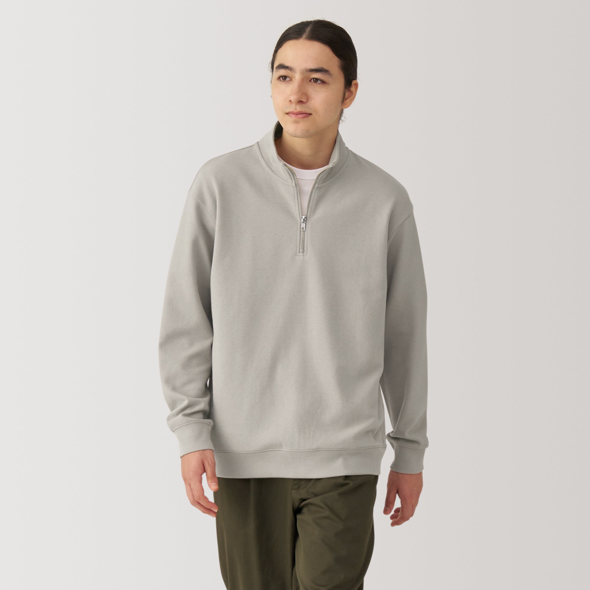 Men's Double Knit Half-Zip Pullover