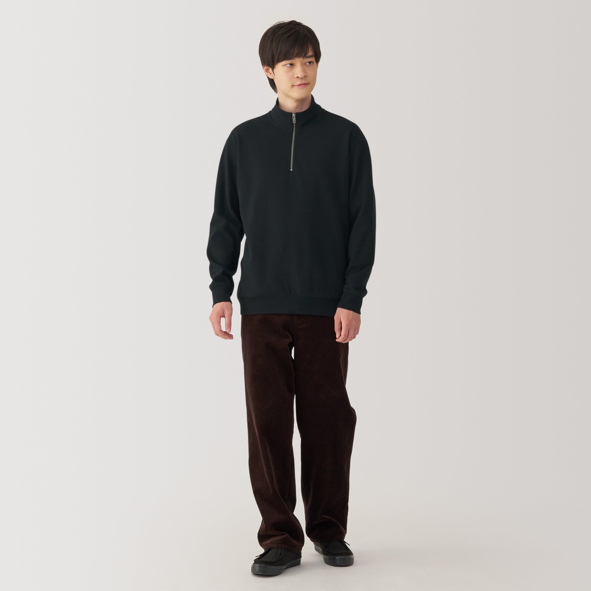 Men's Double Knit Half-Zip Pullover