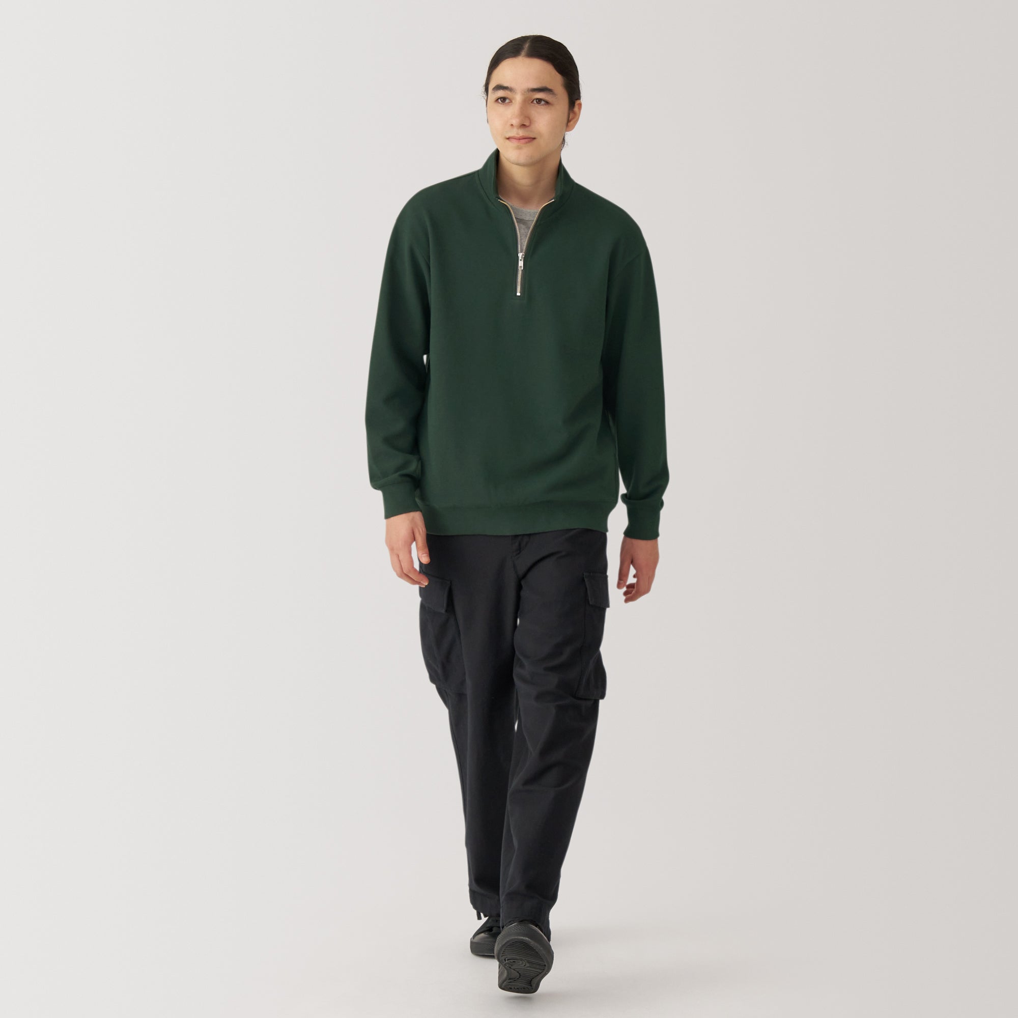 Men's Double Knit Half-Zip Pullover