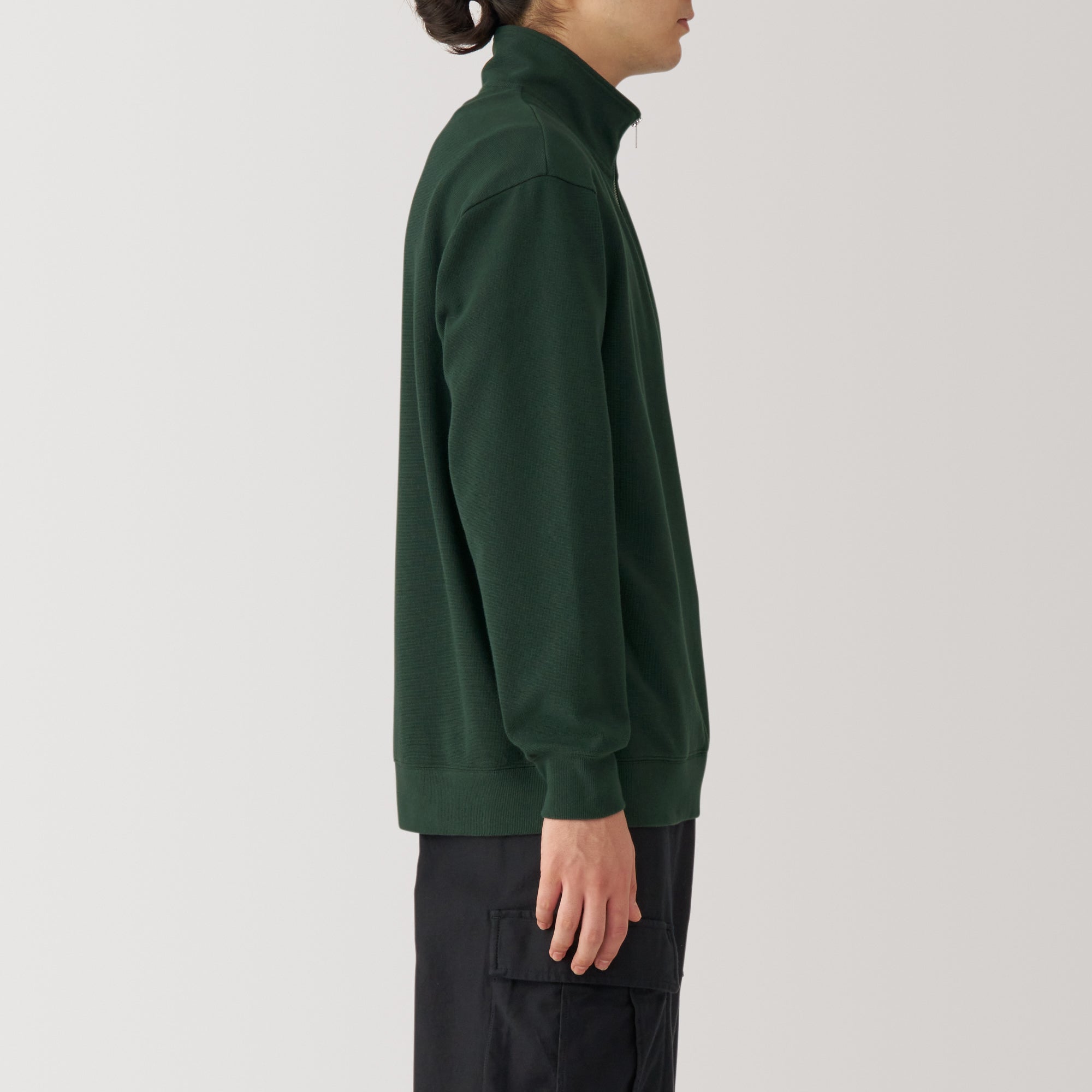 Men's Double Knit Half-Zip Pullover