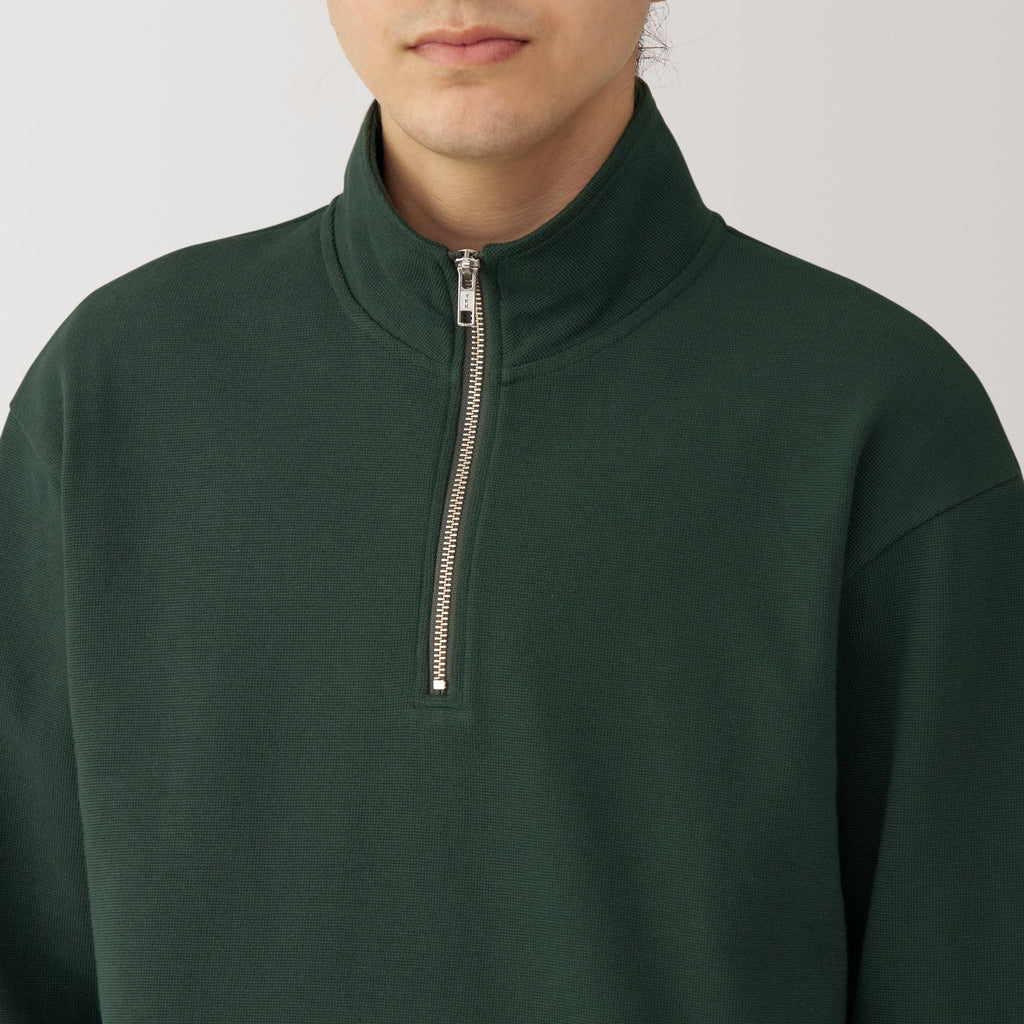 Men's Double Knit Half-Zip Pullover