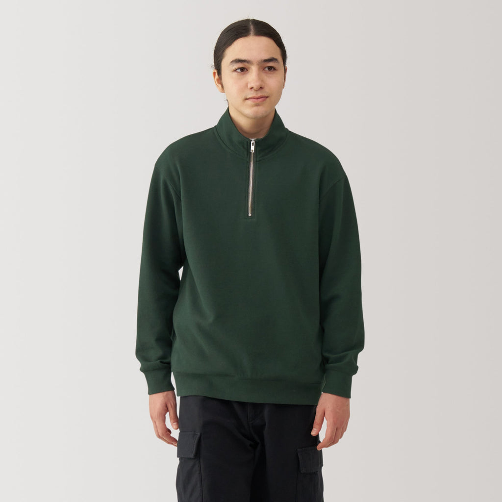 Men's Double Knit Half-Zip Pullover