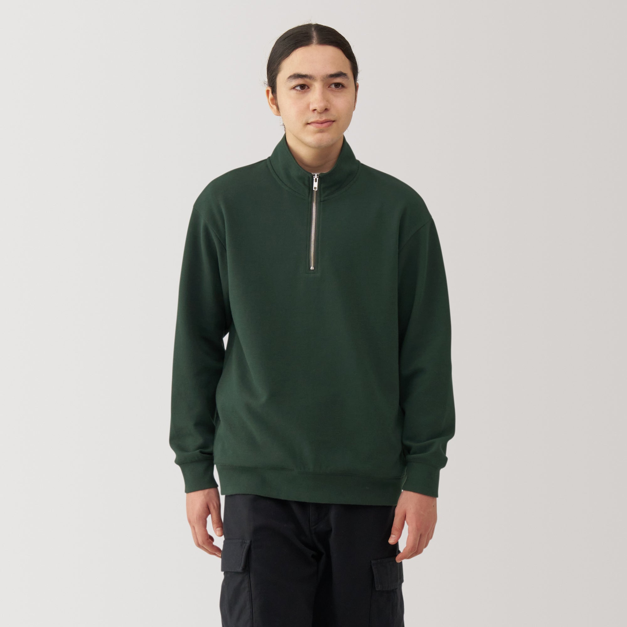 Men's Double Knit Half-Zip Pullover