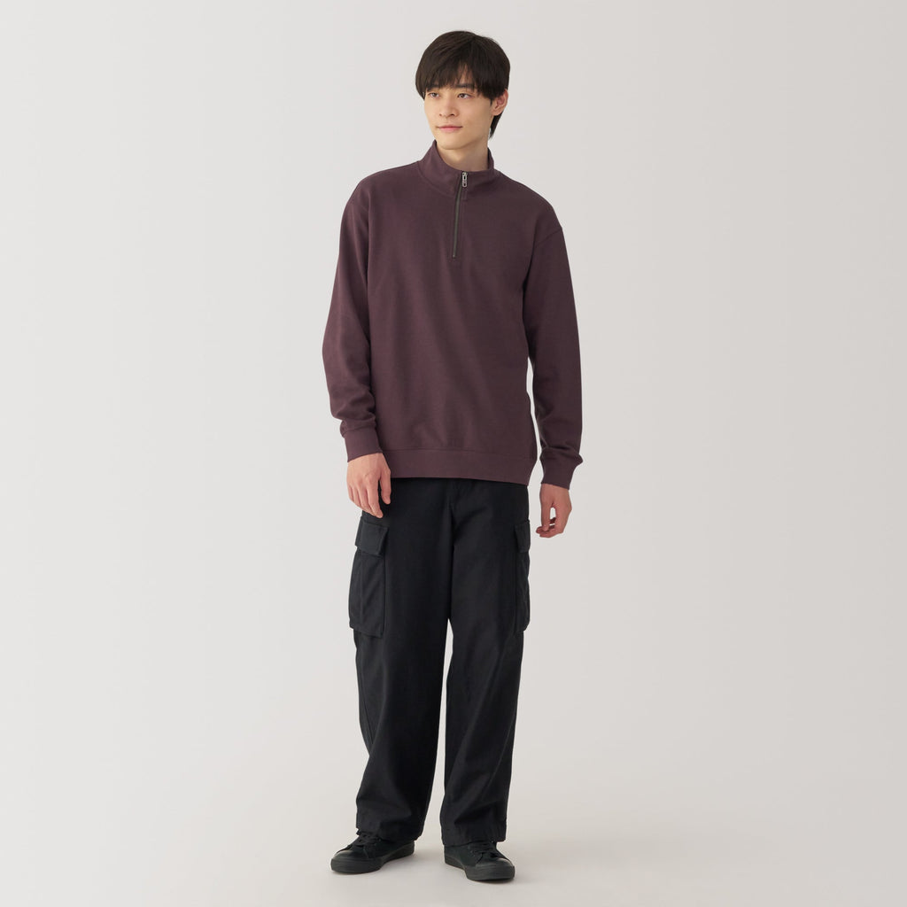 Men's Double Knit Half-Zip Pullover