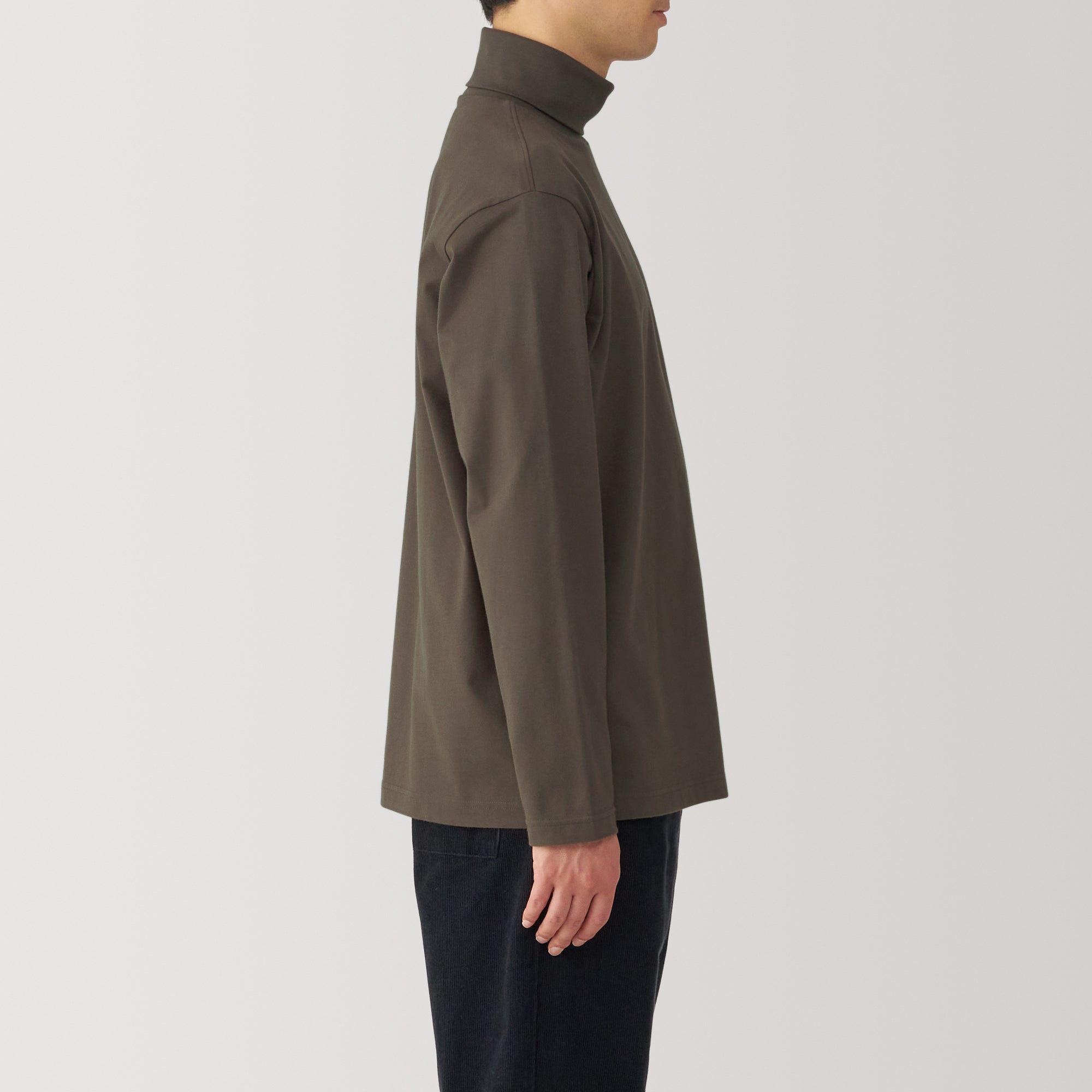 Men's Brushed Turtleneck T-Shirt