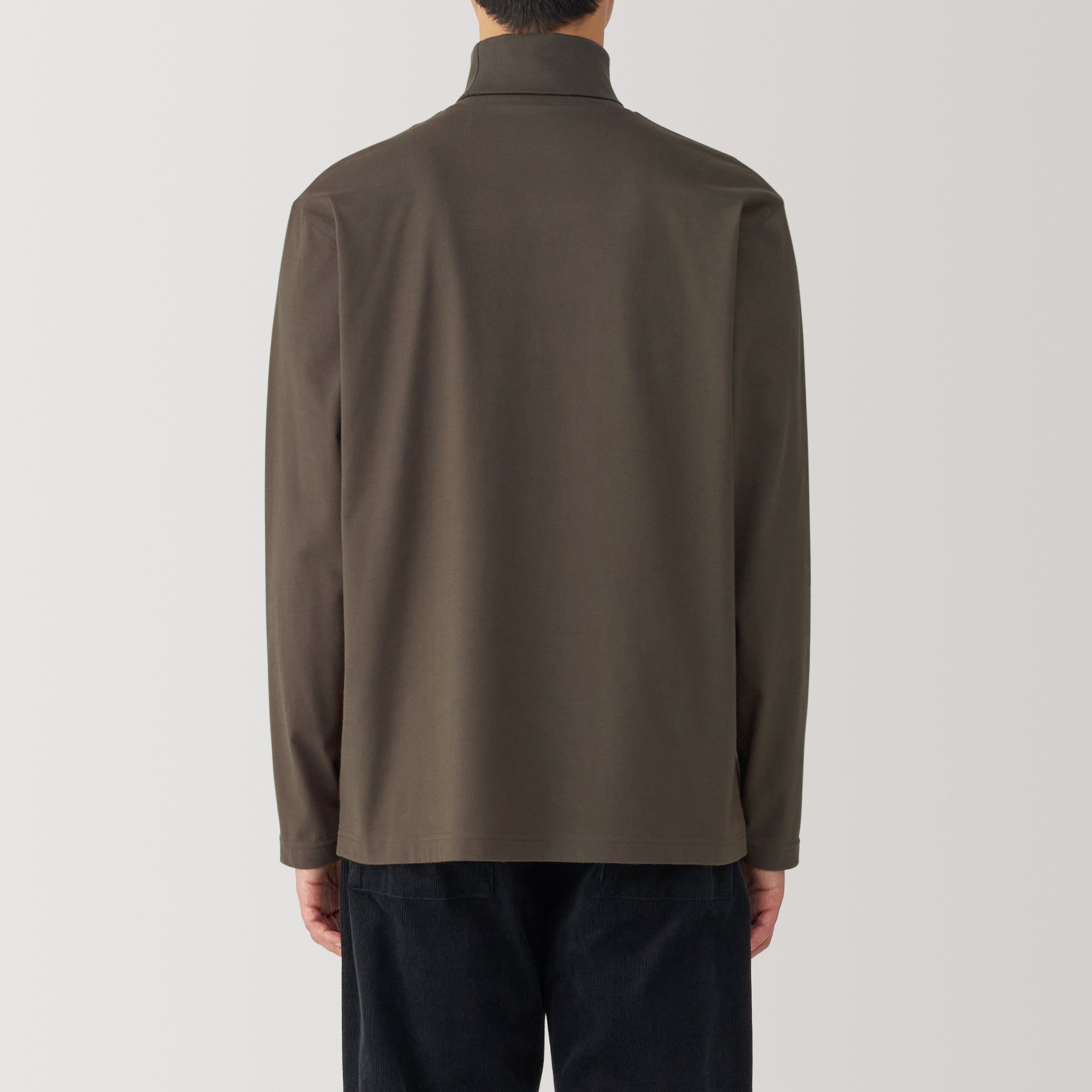 Men's Brushed Turtleneck T-Shirt