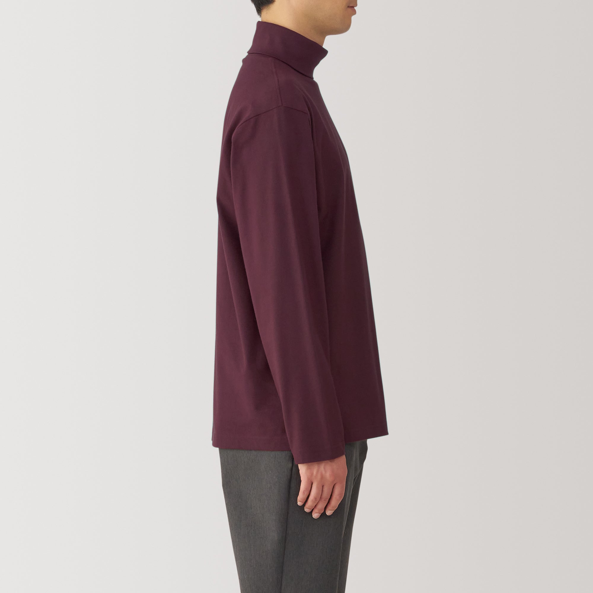 Men's Brushed Turtleneck T-Shirt