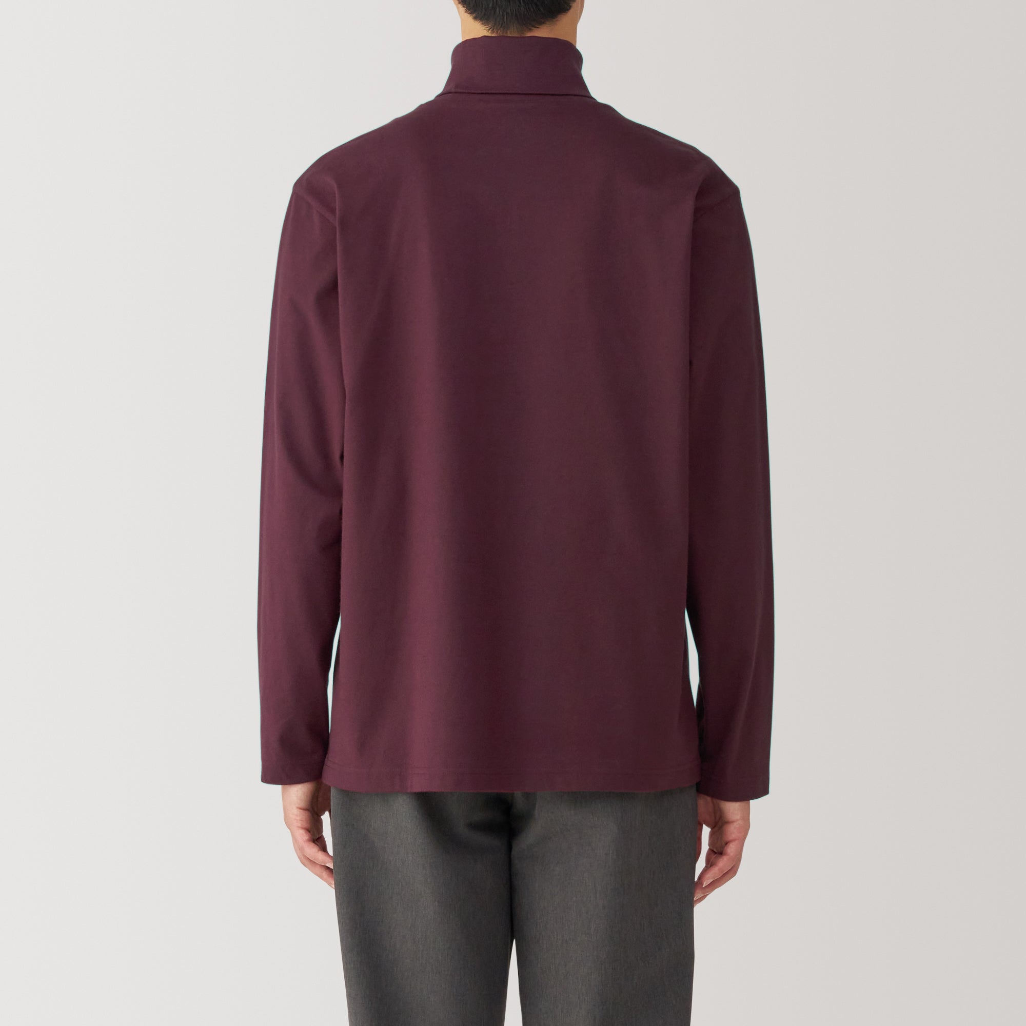 Men's Brushed Turtleneck T-Shirt