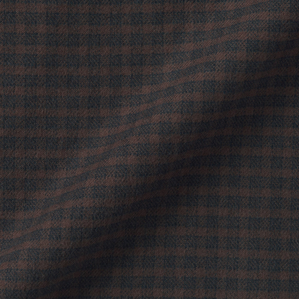 Women's Flannel Stand Collar Blouse