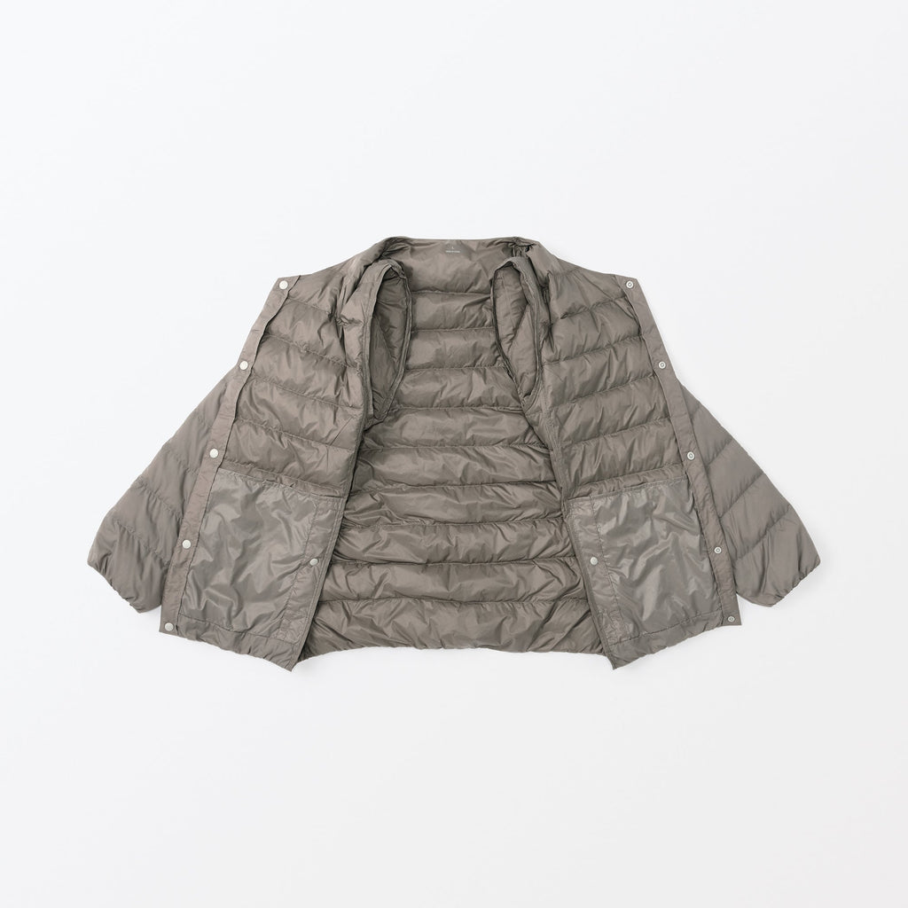 Men's Lightweight Down Collarless Jacket