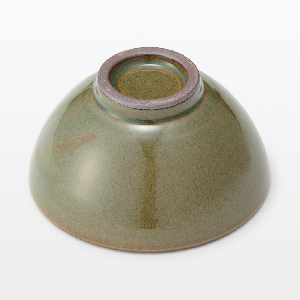 Banko Ware Rice Bowl - Glass Glaze 4.8
