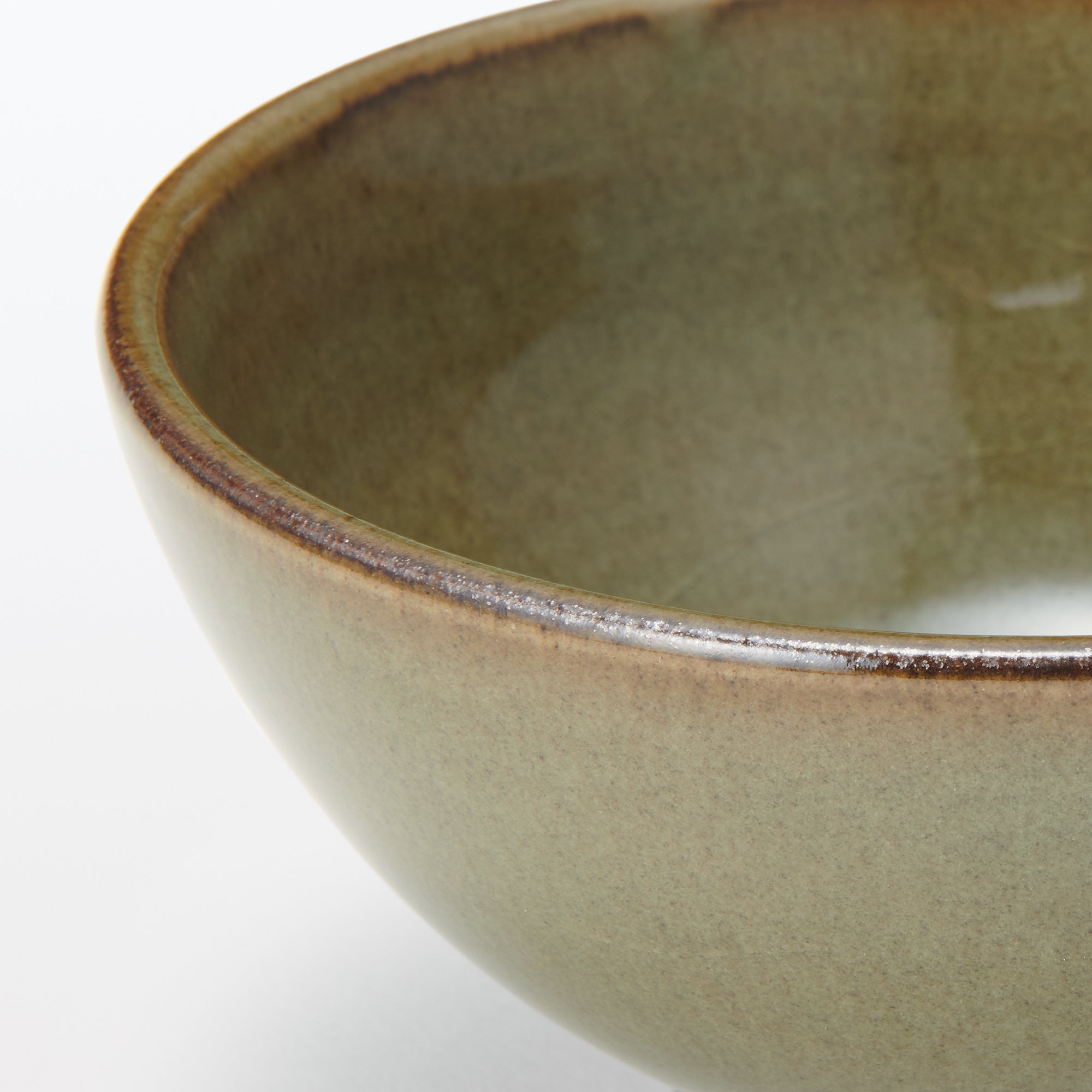Banko Ware Rice Bowl - Glass Glaze 4.8
