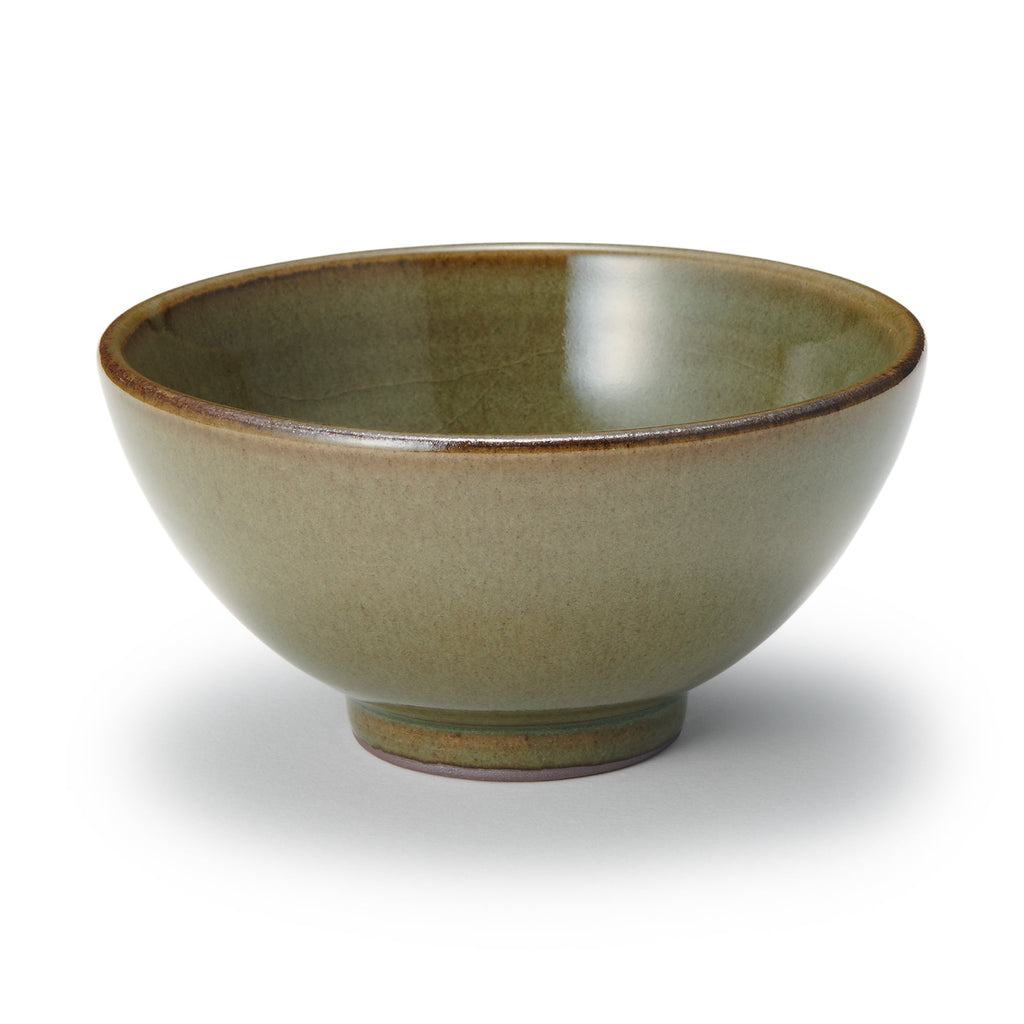 Banko Ware Rice Bowl - Glass Glaze 4.8