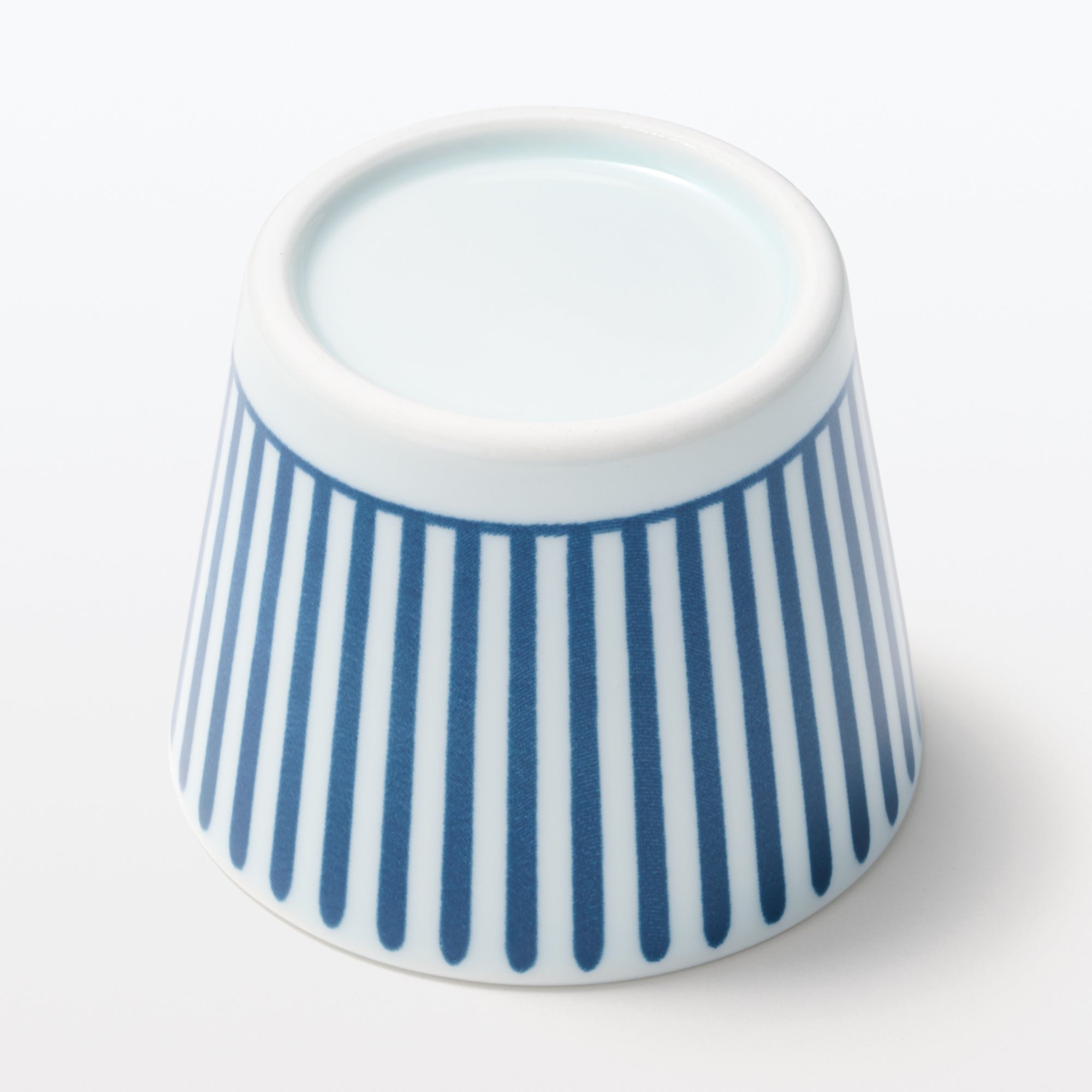 Hasami Ware Soup Cup - Stripes Pattern