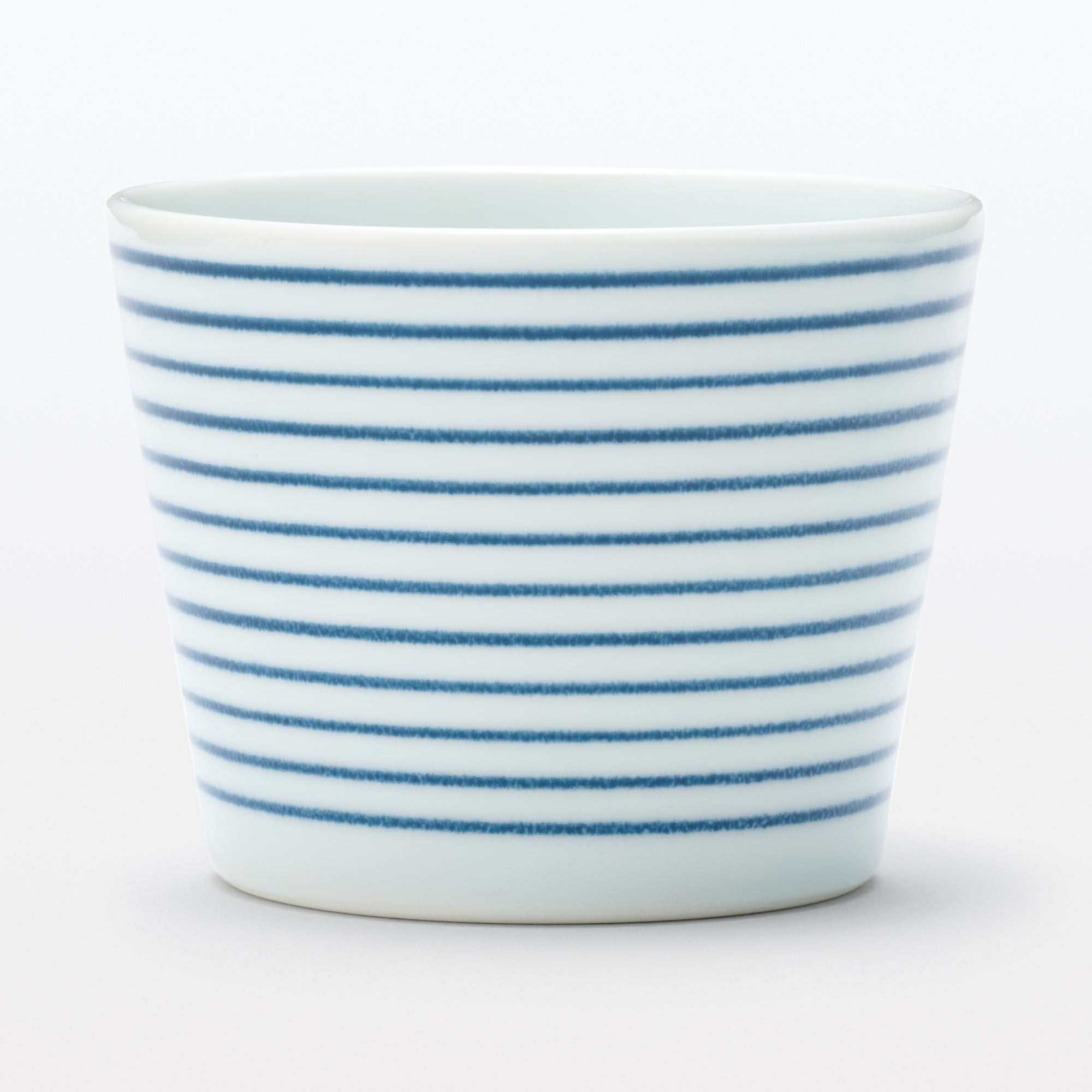 Hasami Ware Soup Cup - Horizontal Stripes