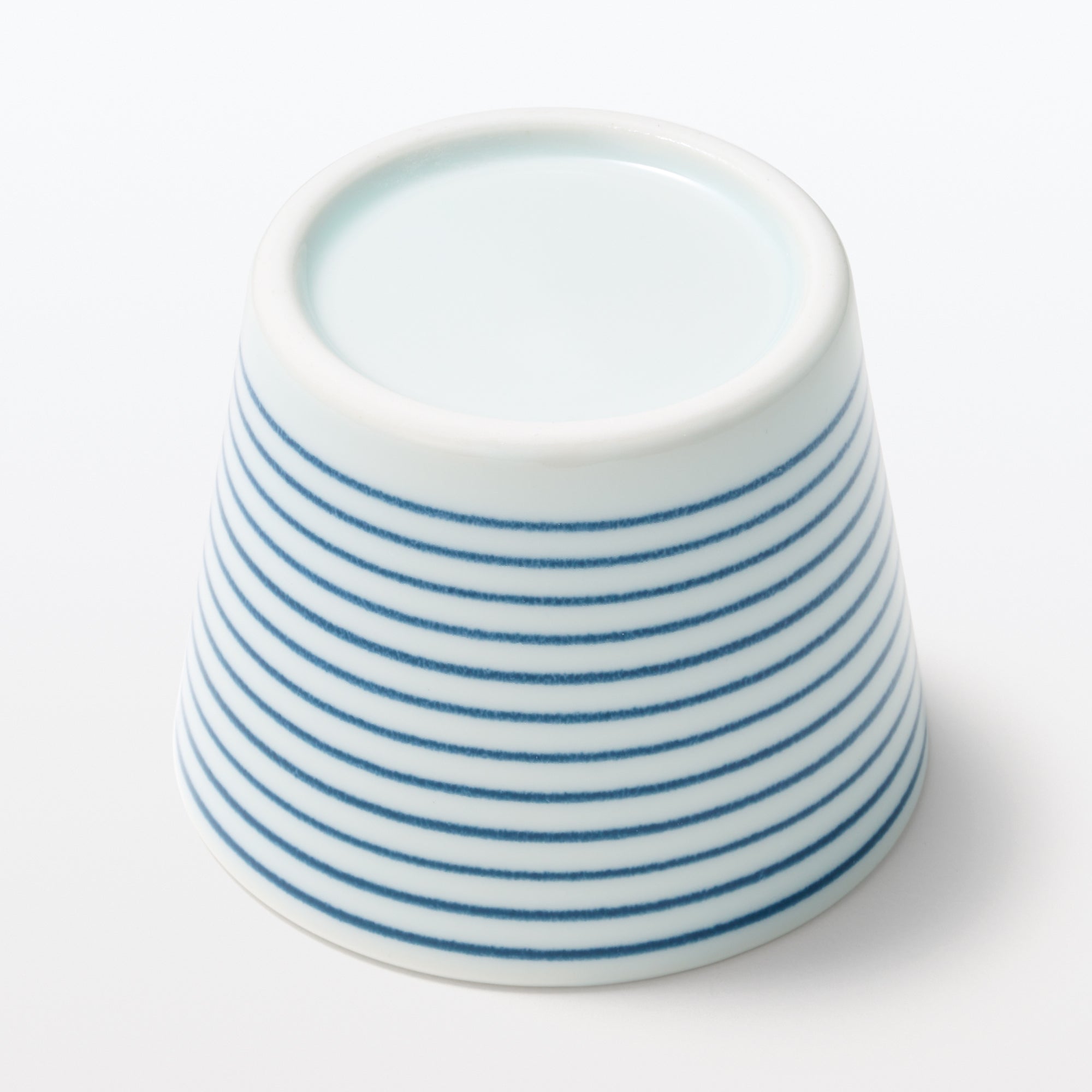 Hasami Ware Soup Cup - Horizontal Stripes