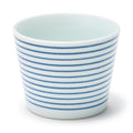 Hasami Ware Soup Cup - Horizontal Stripes