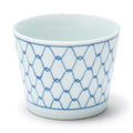 Hasami Ware Soup Cup - Mesh Pattern
