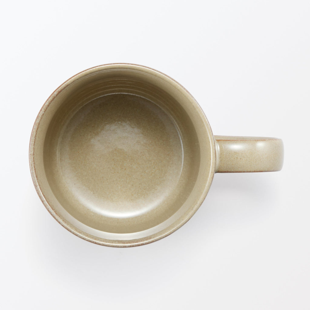 Mino Ware Coffee Cup - Dark Beige