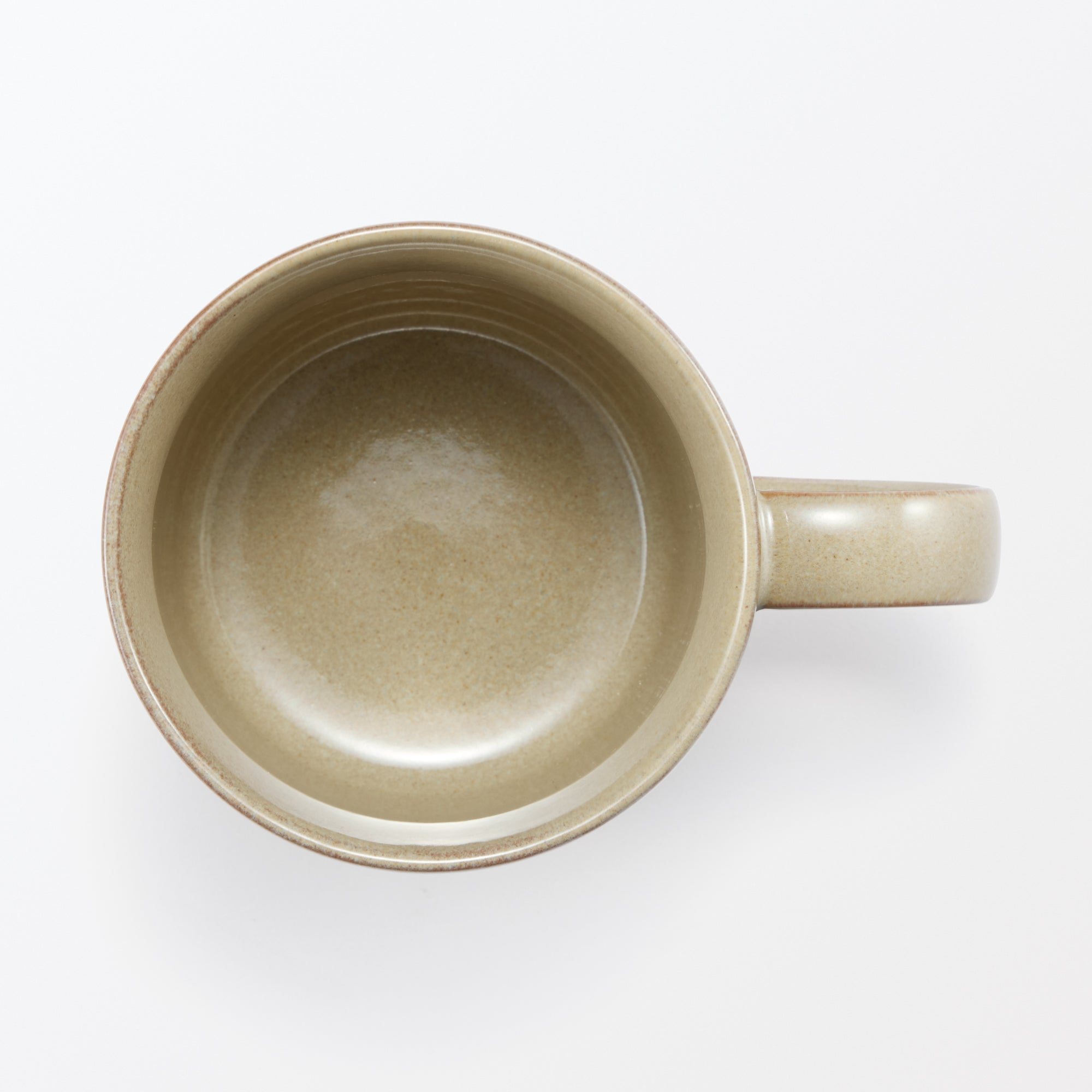 Mino Ware Coffee Cup - Dark Beige