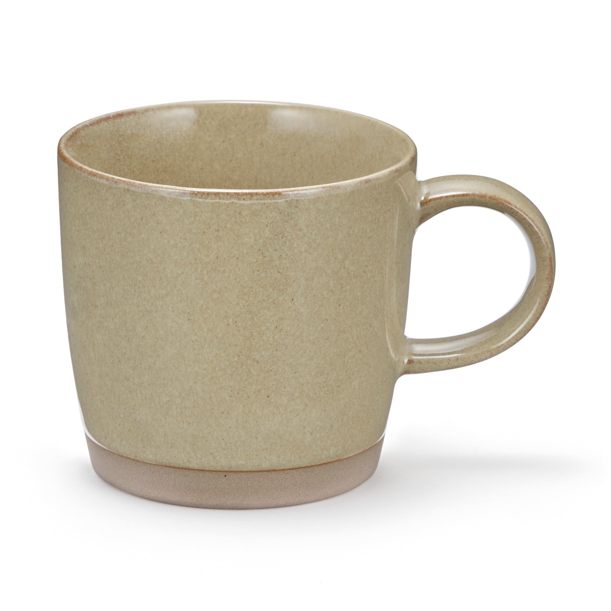 Mino Ware Coffee Cup - Dark Beige