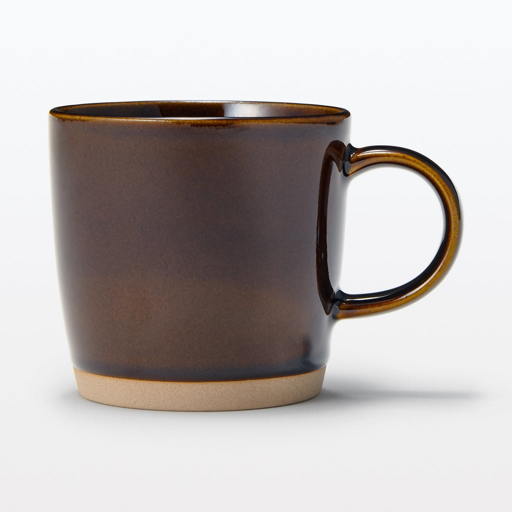 Mino Ware Coffee Cup - Dark Brown