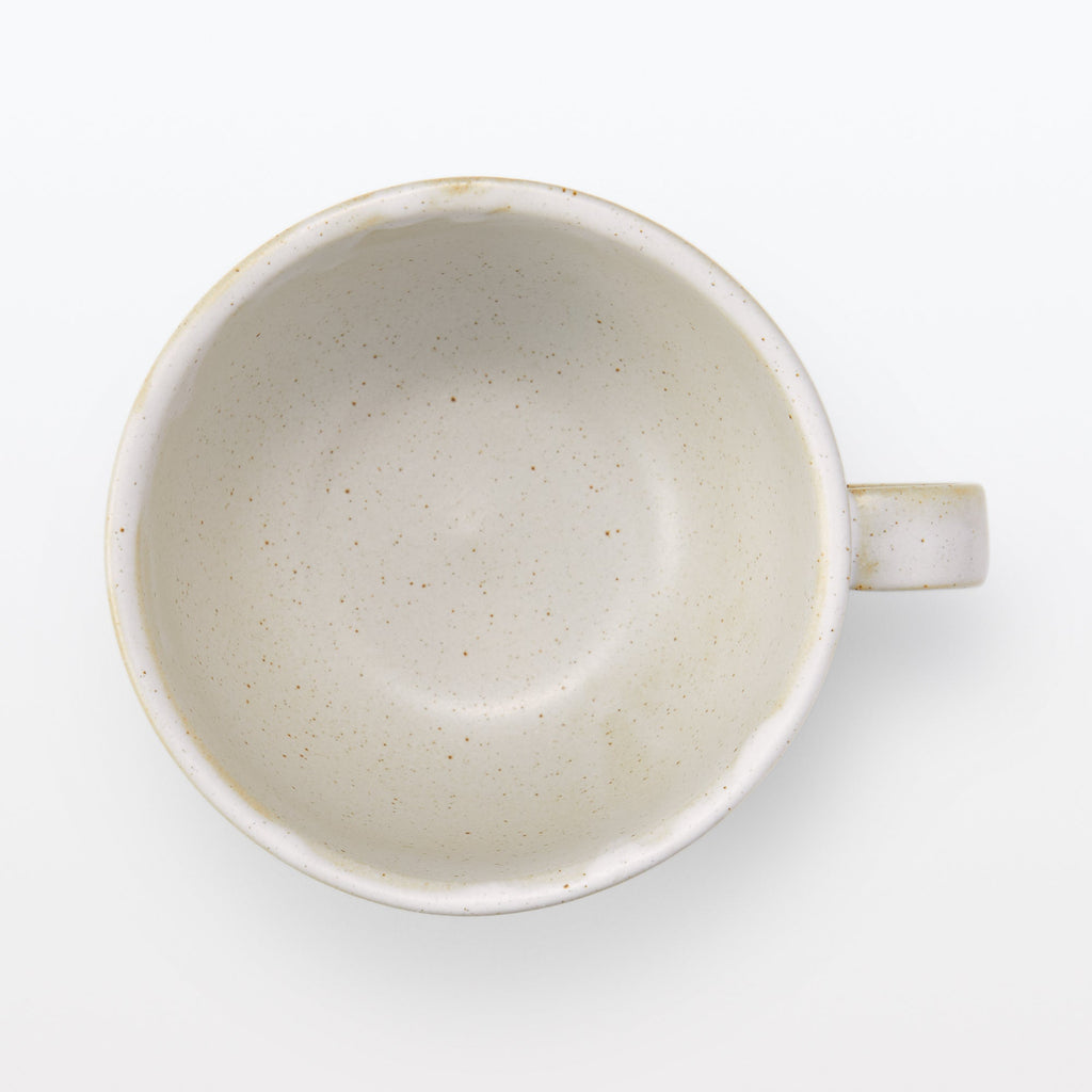 Mino Ware Soup Cup Round - Matte White