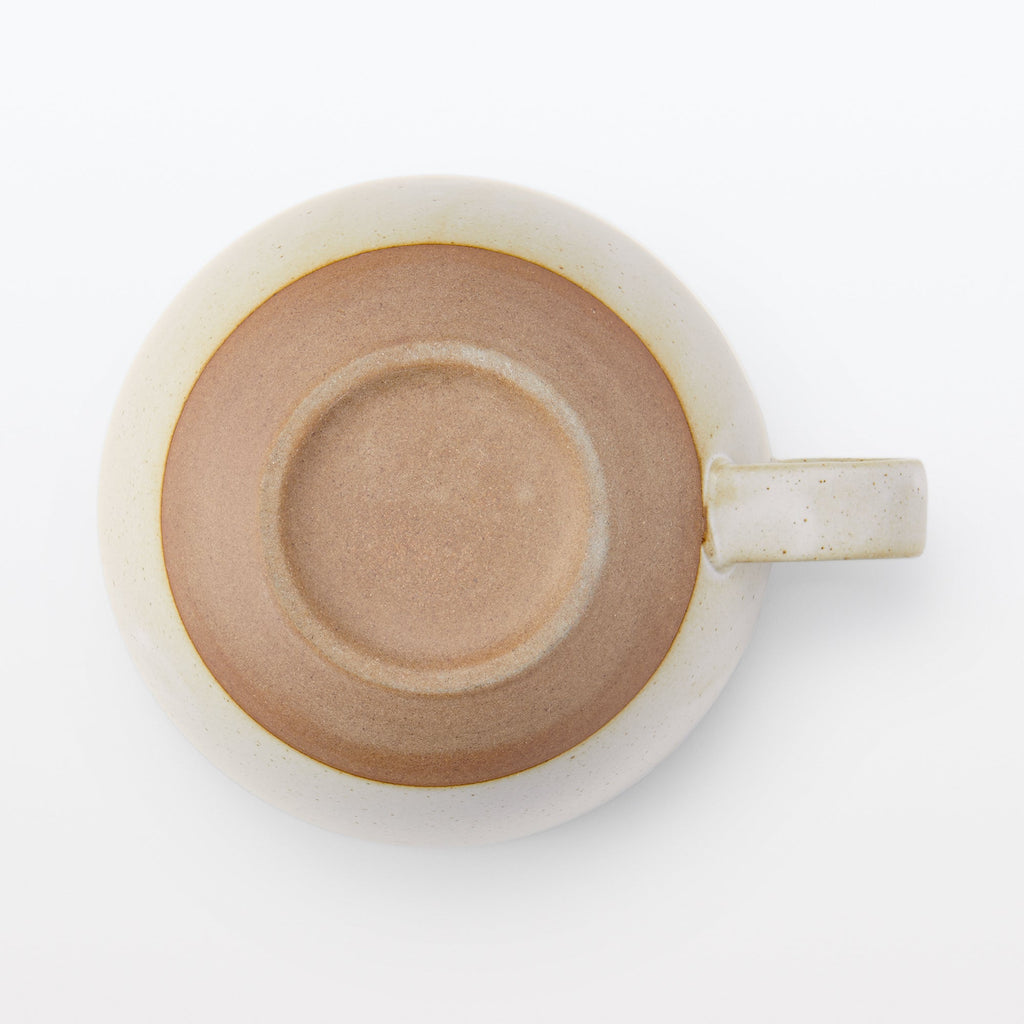 Mino Ware Soup Cup Round - Matte White