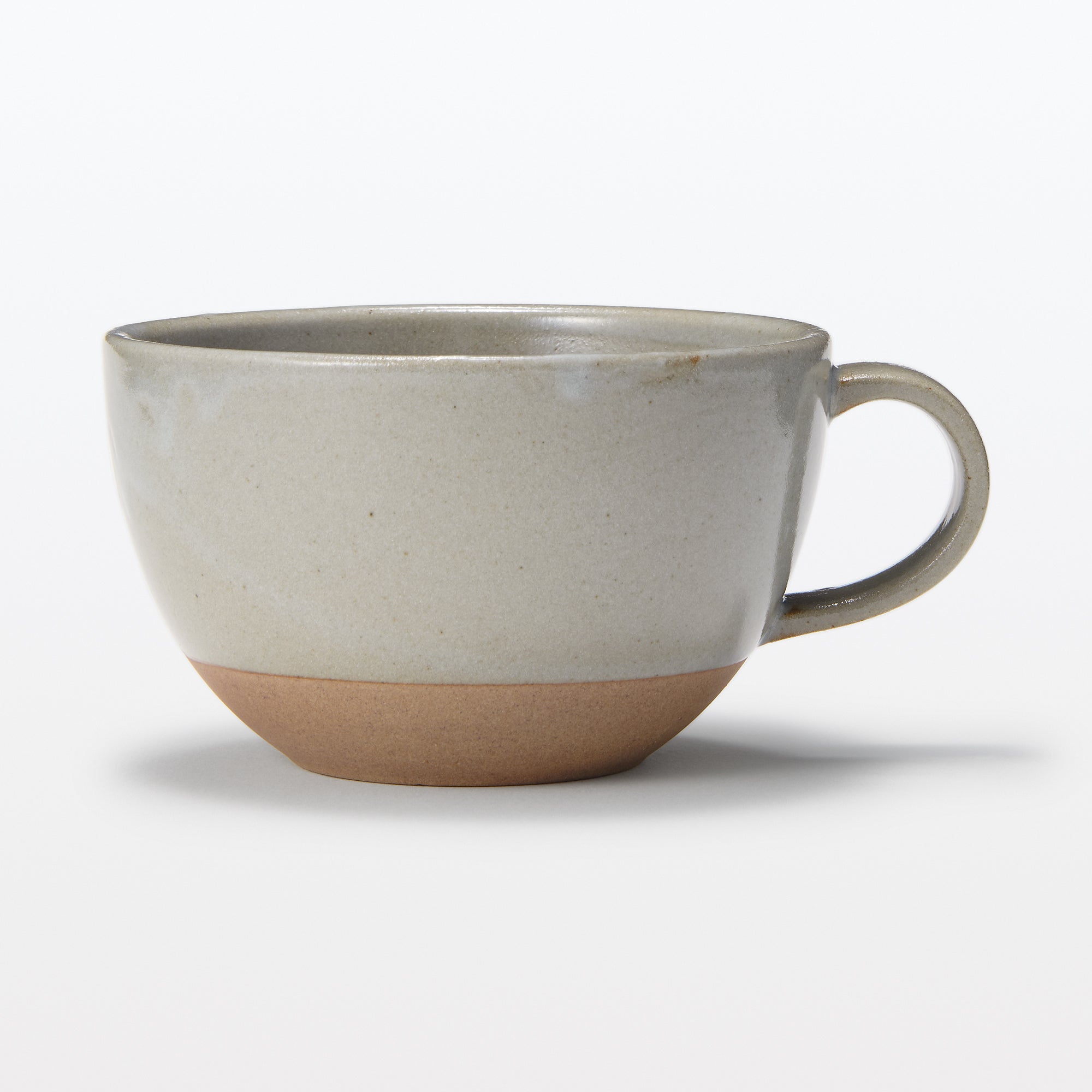 Mino Ware Soup Cup - Light Gray