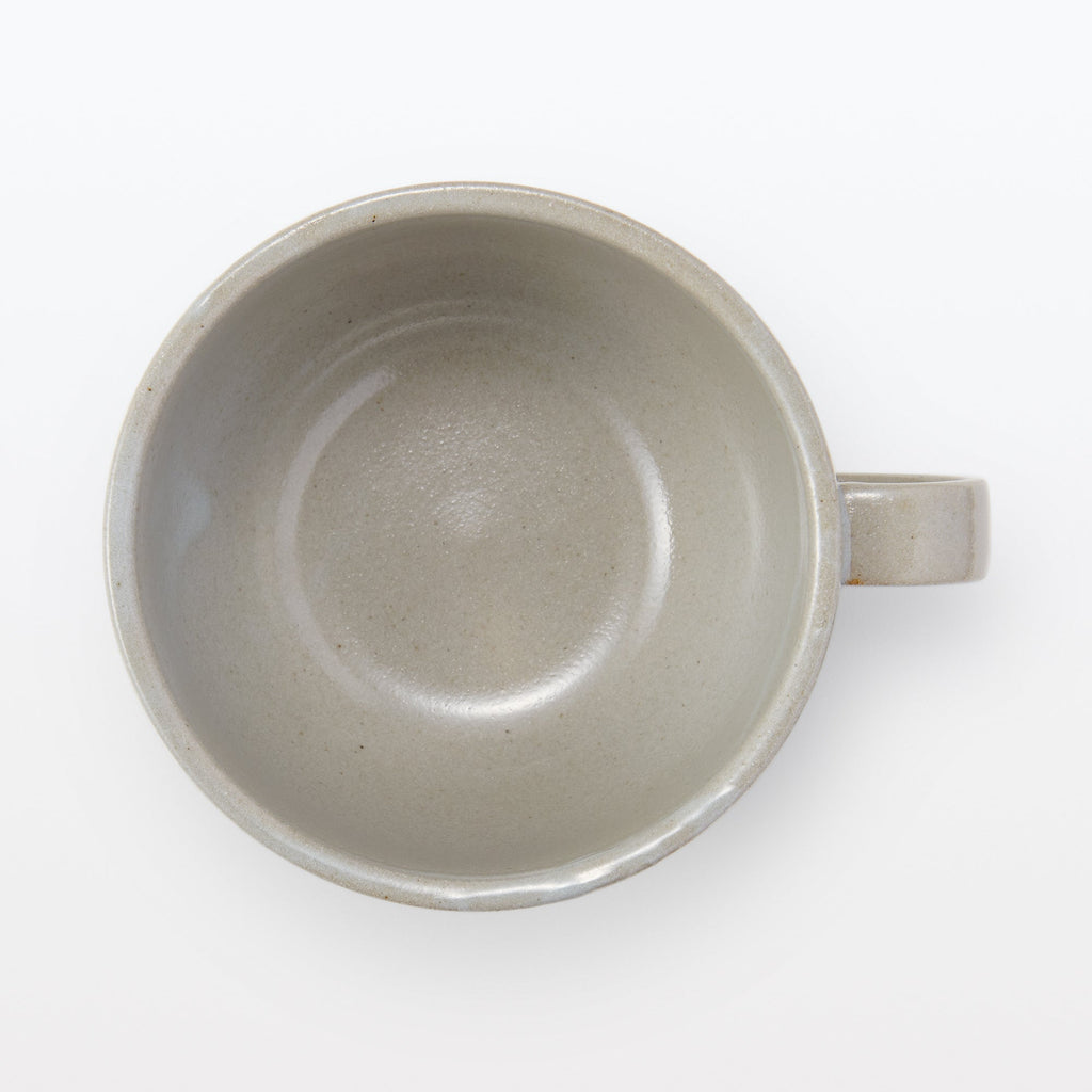Mino Ware Soup Cup - Light Gray