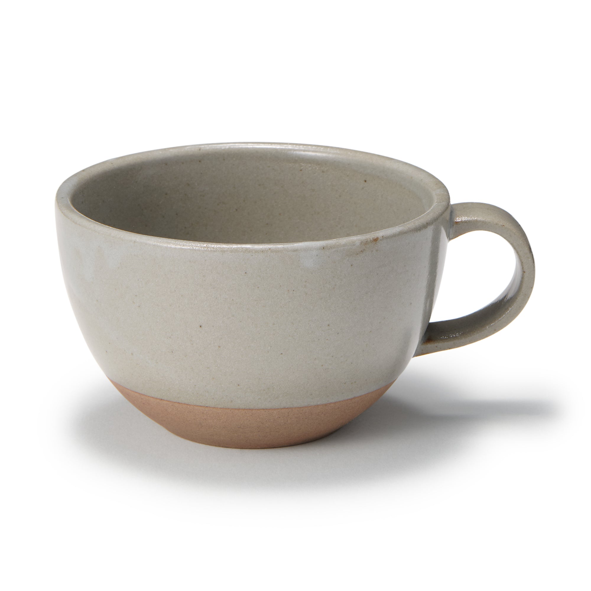 Mino Ware Soup Cup - Light Gray