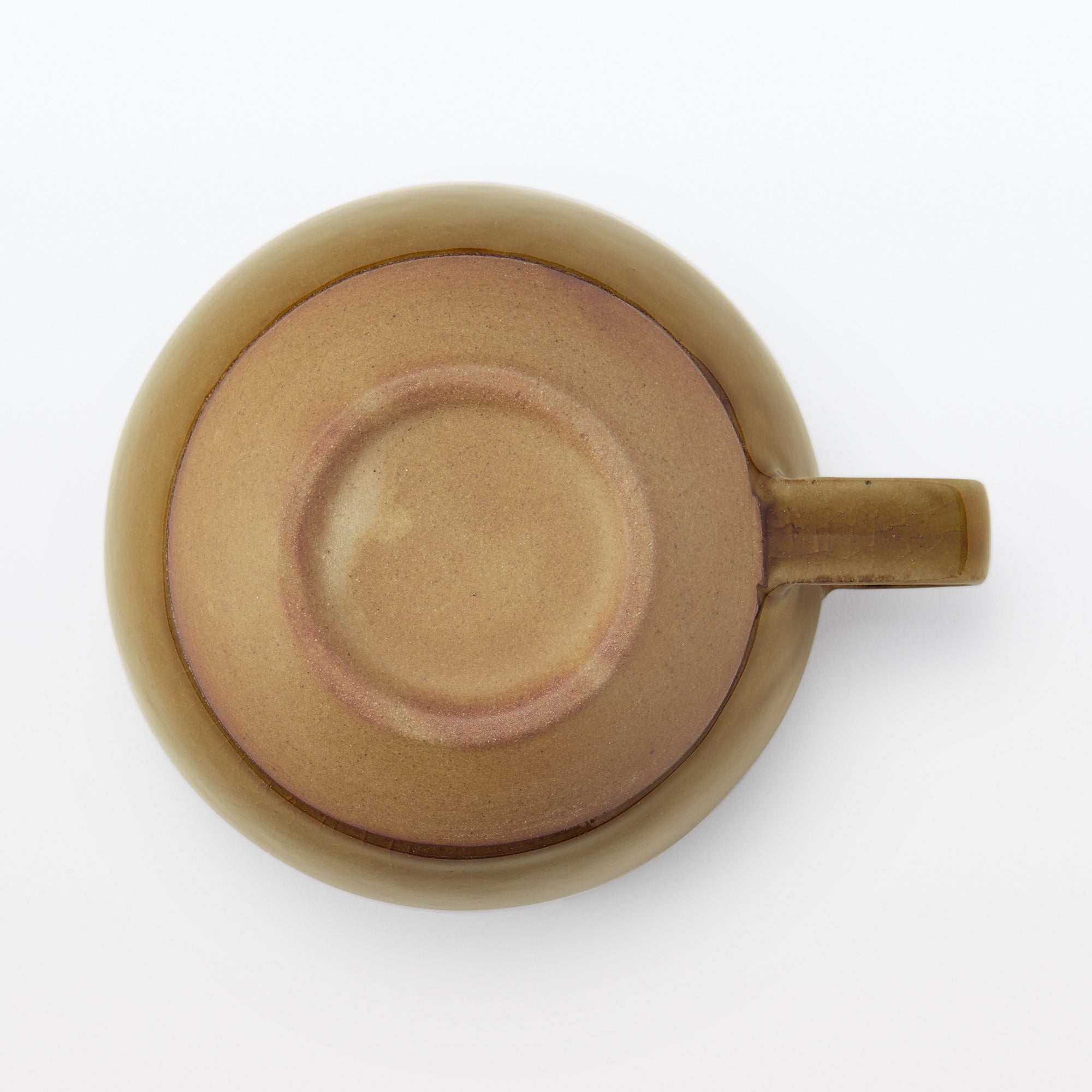 Mino Ware Soup Cup - Dark Yellow