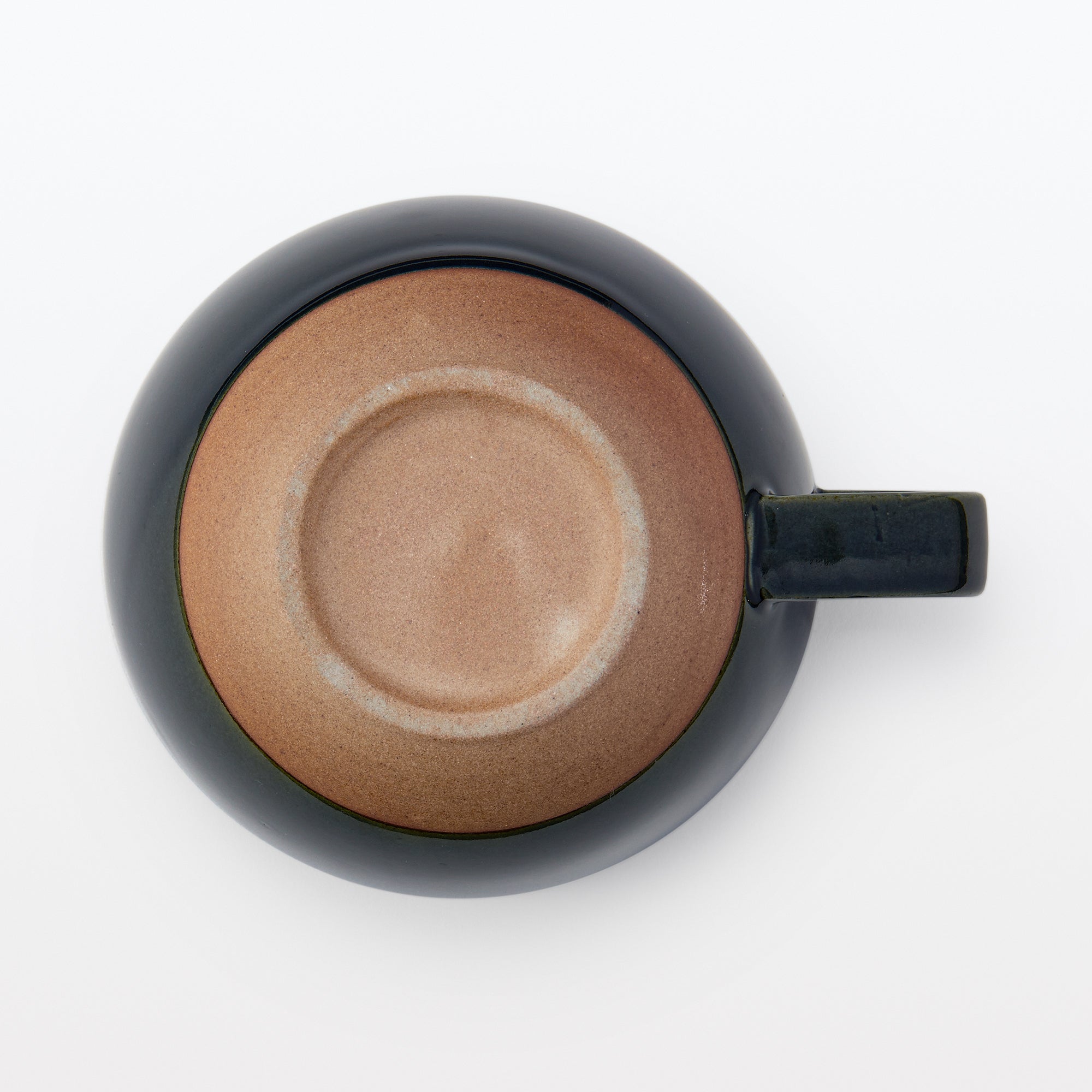 Mino Ware Soup Cup - Dark Green