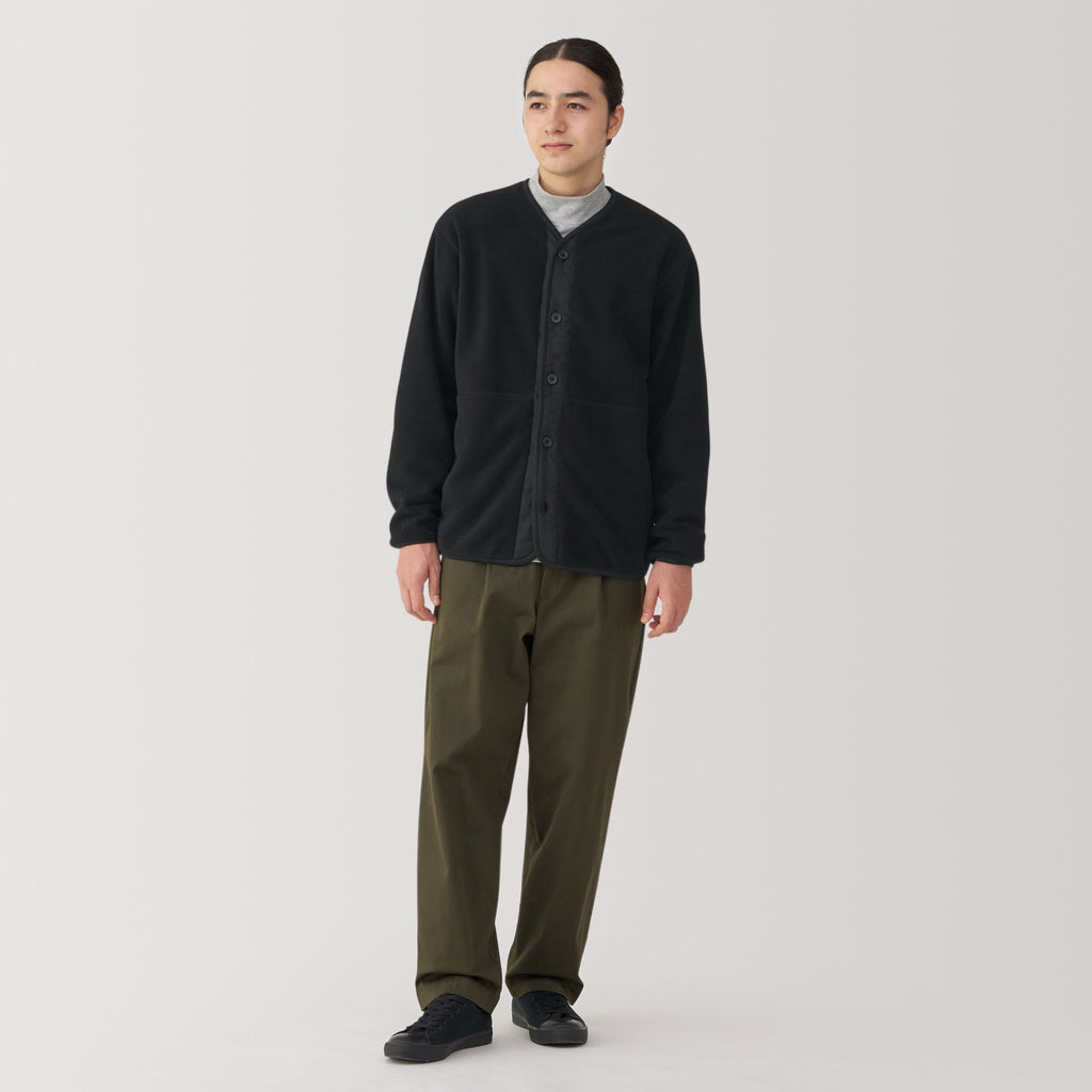 Men's Recyclable Fleece Cardigan