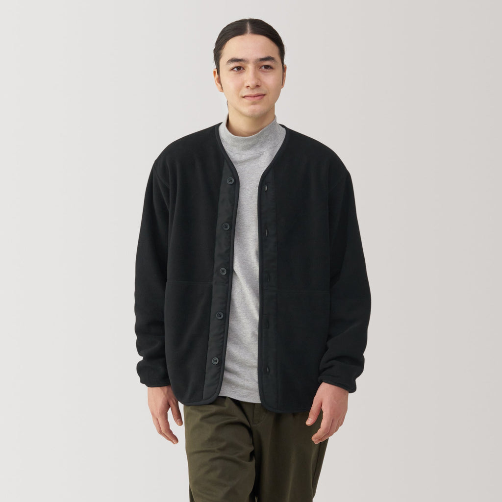 Men's Recyclable Fleece Cardigan